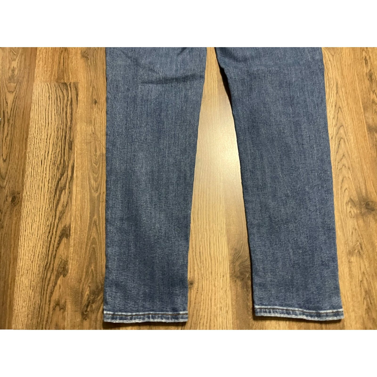 Vintage Los Angeles Risen Jeans Women 1XL Blue Denim Skinny Button Fly Jeans Size 40" / US 18 - 6 Thumbnail