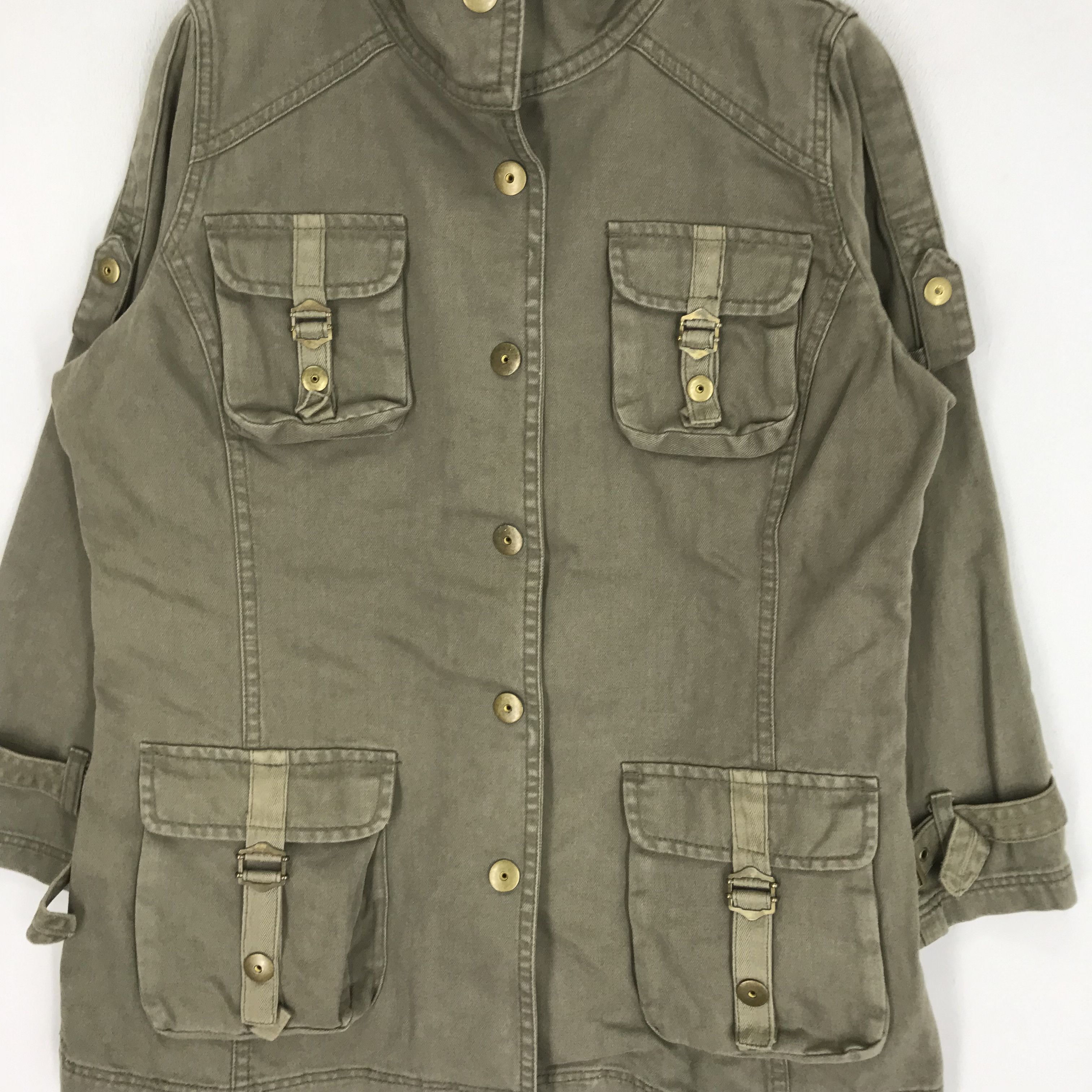 Vintage Vintage M-65 Field Jacket Olive Green Military Parka Jacket Size US M / EU 48-50 / 2 - 4 Thumbnail