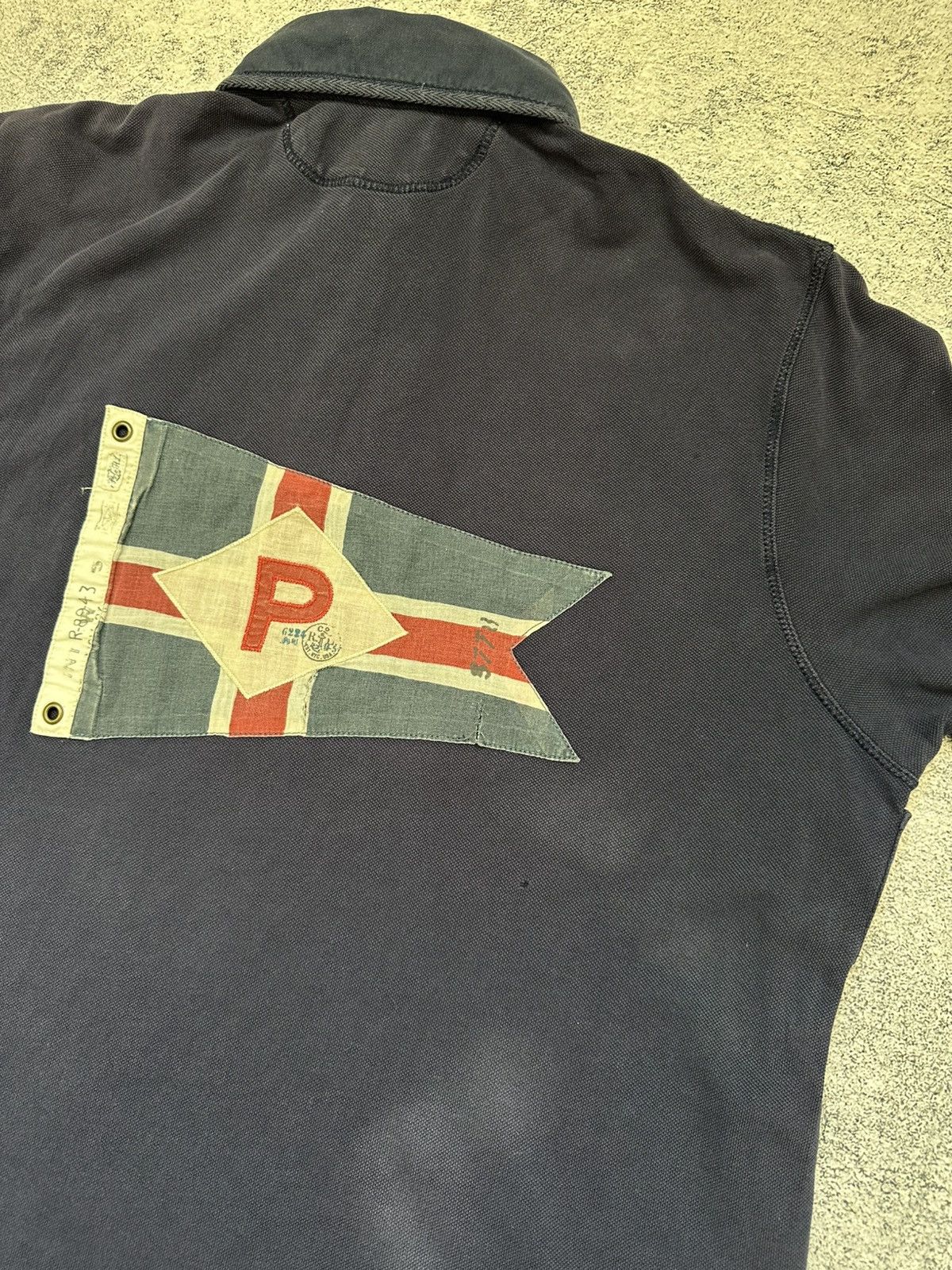 Polo Ralph Lauren Vintage Polo Ralph Lauren Polos Yacht Club Flag Logo Y2K Size US XL / EU 56 / 4 - 17 Thumbnail