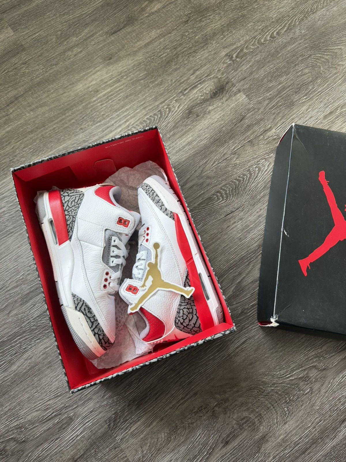 Jordan Brand Air Jordan 3 Fire Red Gs Sneakers Size 4Y or 5.5 Women Size US 5.5 / IT 35.5 - 9 Thumbnail