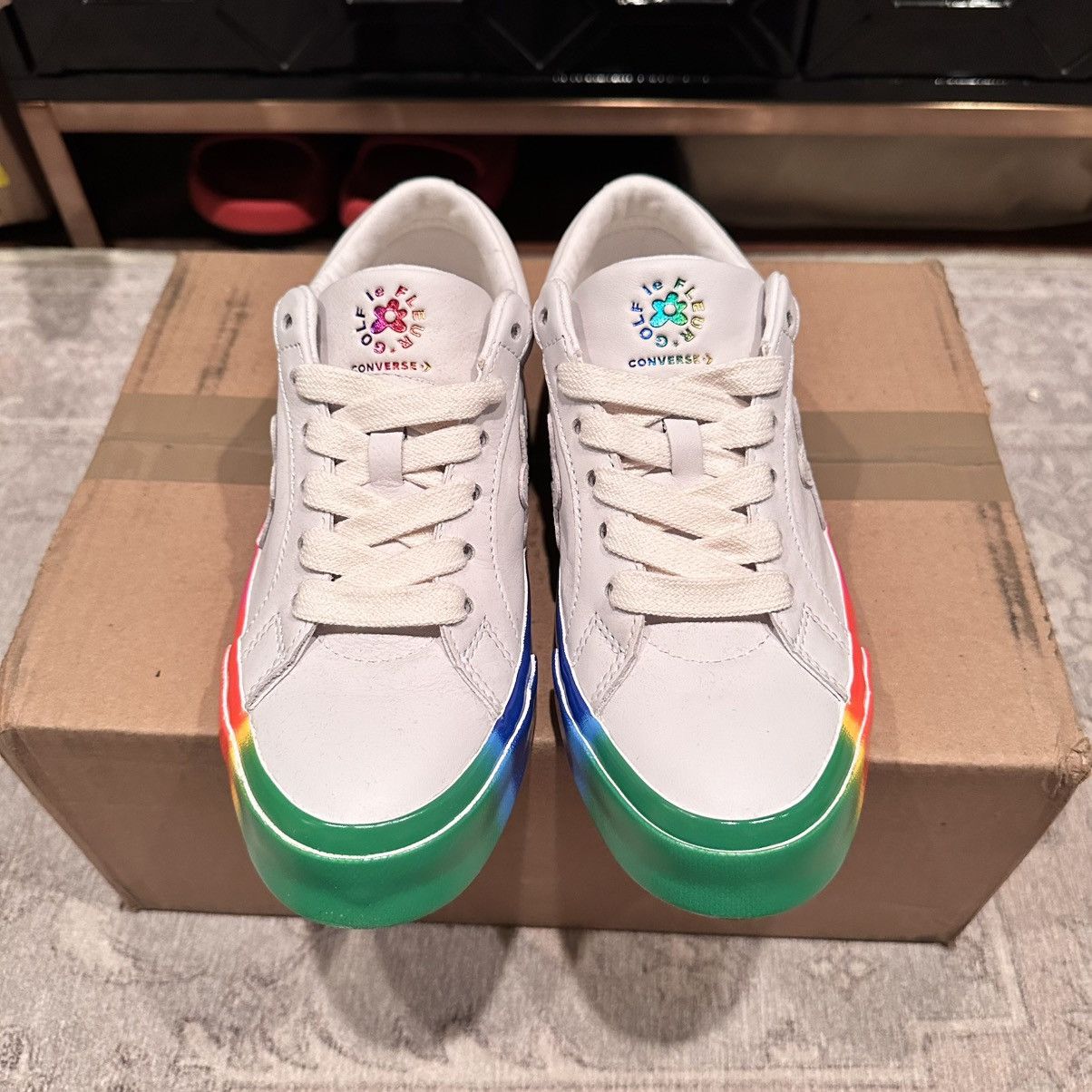 Converse × Golf le Fleur × Tyler The Creator Golf Le Fleur Tyler the Creator Converse Size US 7.5 / IT 37.5 - 6 Thumbnail