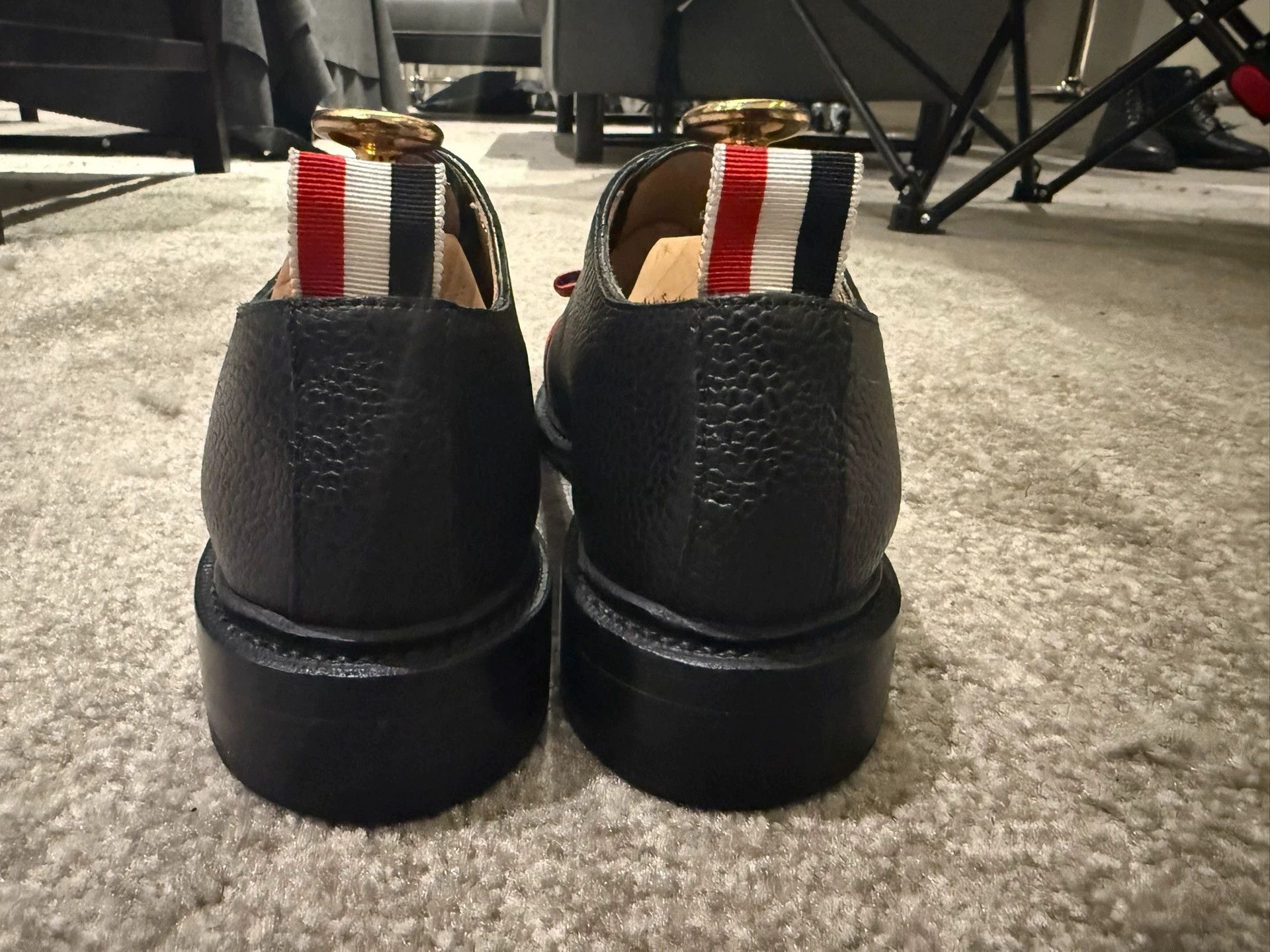 Thom Browne Thom Browne Classic Black Bow Leather Shoes Size38 Size US 7.5 / IT 37.5 - 3 Thumbnail
