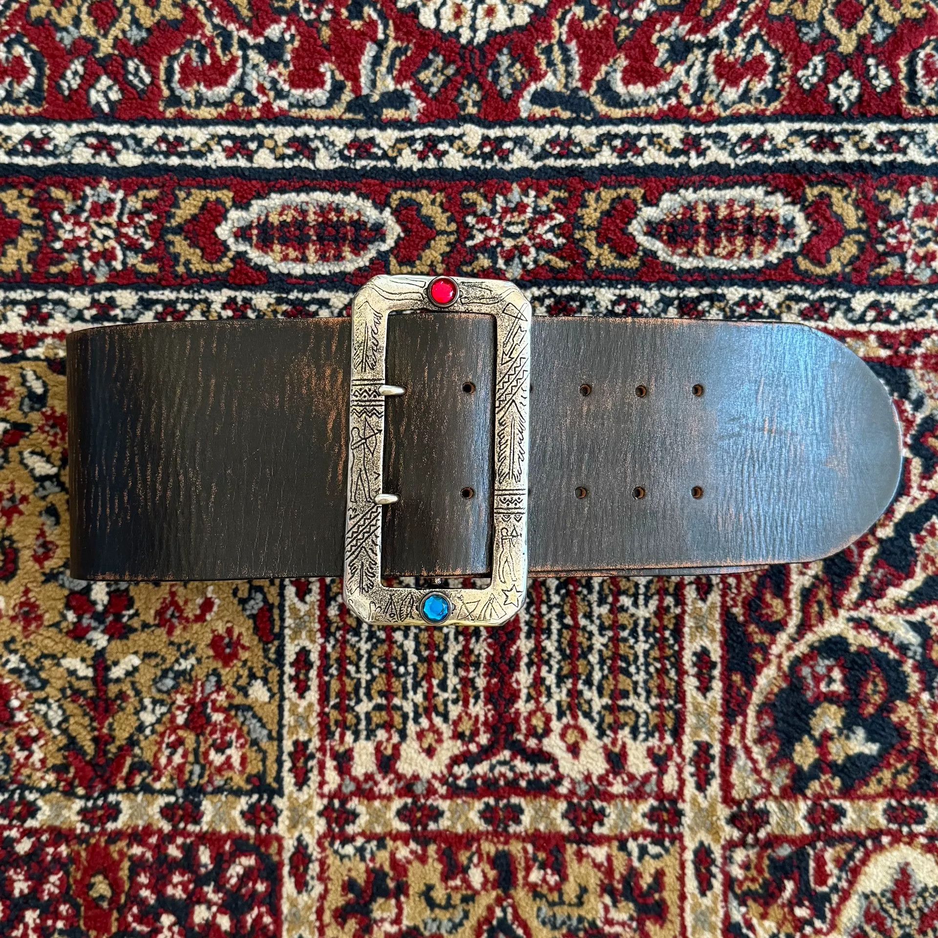 Kapital Kapital Western Belt with Gem Embellishments Size ONE SIZE - 1 Thumbnail