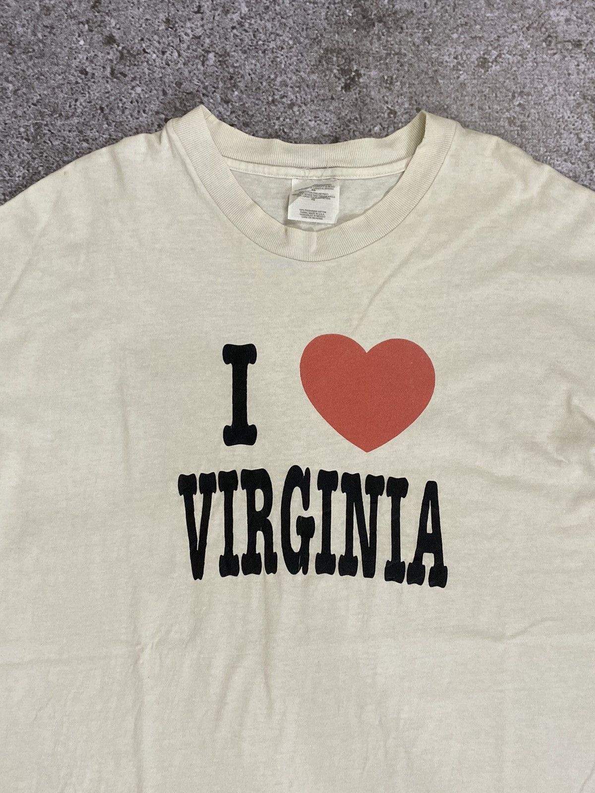 Vintage Vintage y2k i love virginia t shirt Size US XL / EU 56 / 4 - 2 Thumbnail
