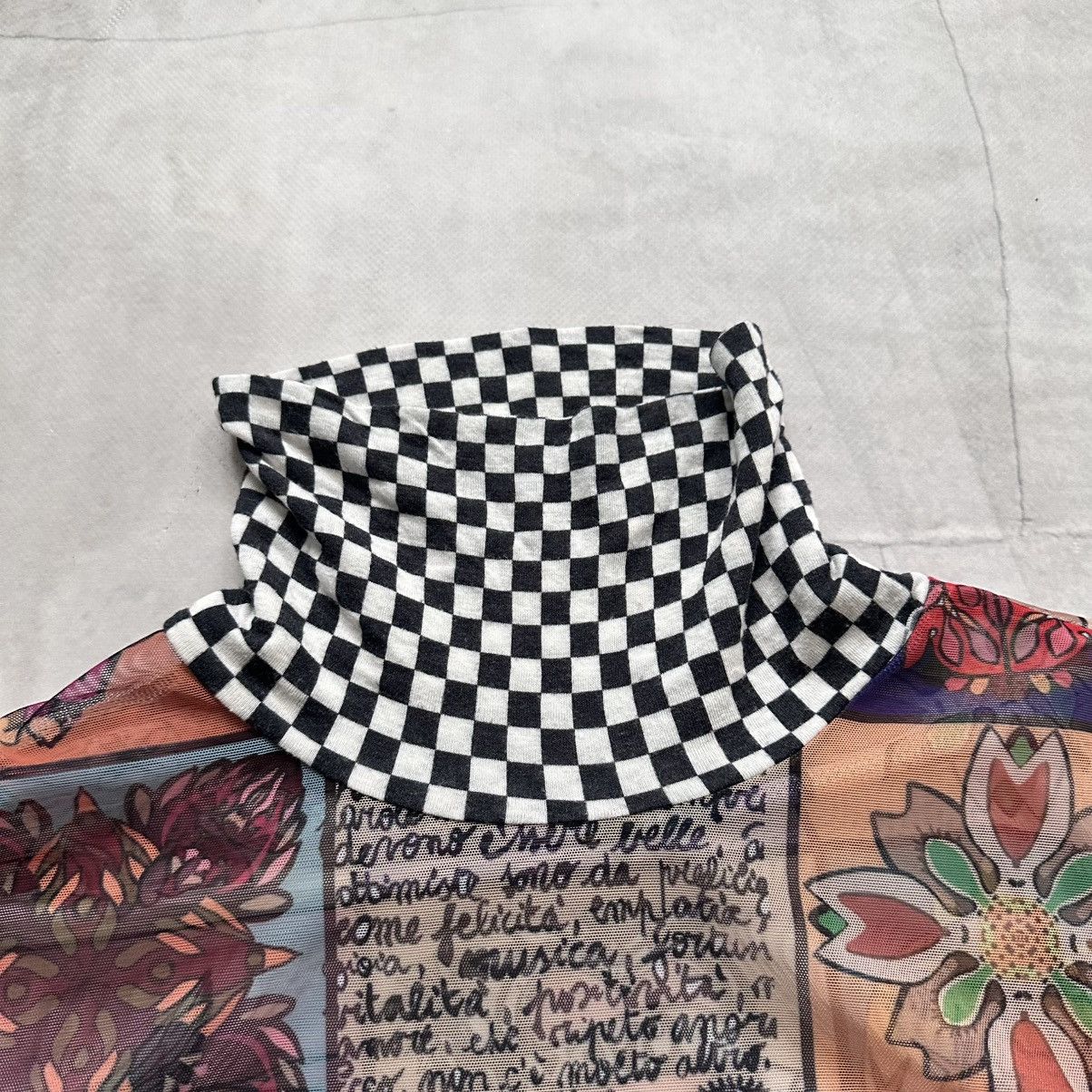 Hysteric Glamour × Undercover Mesh Top Tattoo Long Sleeve T Shirt Sarah Pacini JPG Vibe Size L / US 10 / IT 46 - 12 Thumbnail