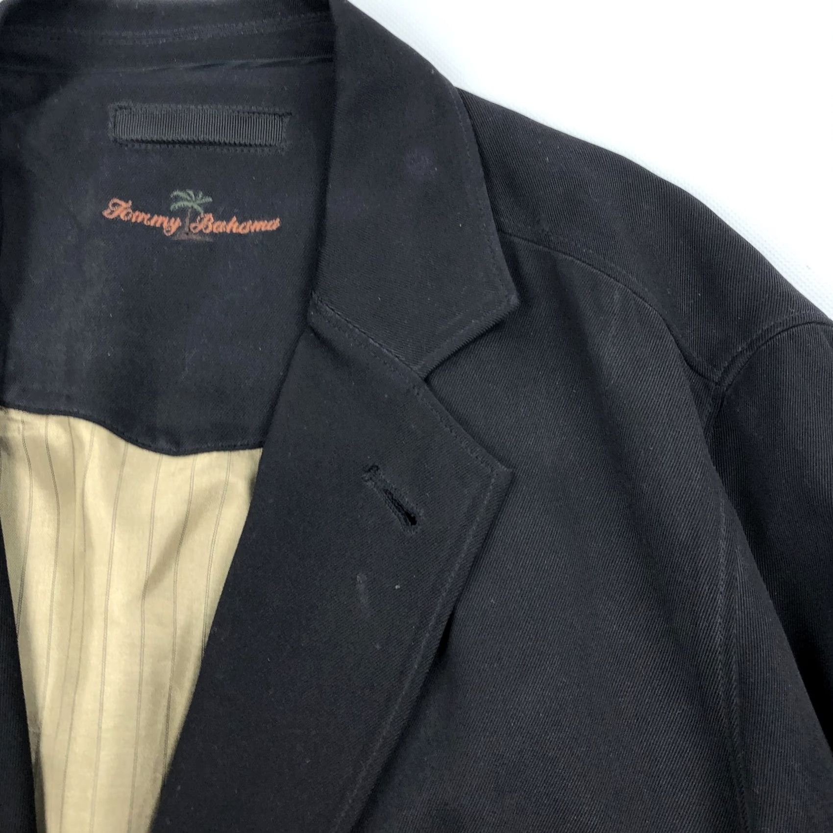 Tommy Bahama Tommy Bahama Blazer Sport Coat Jacket Black Silk 100% Silk Men S Regular Short Version? Size 36R - 6 Thumbnail