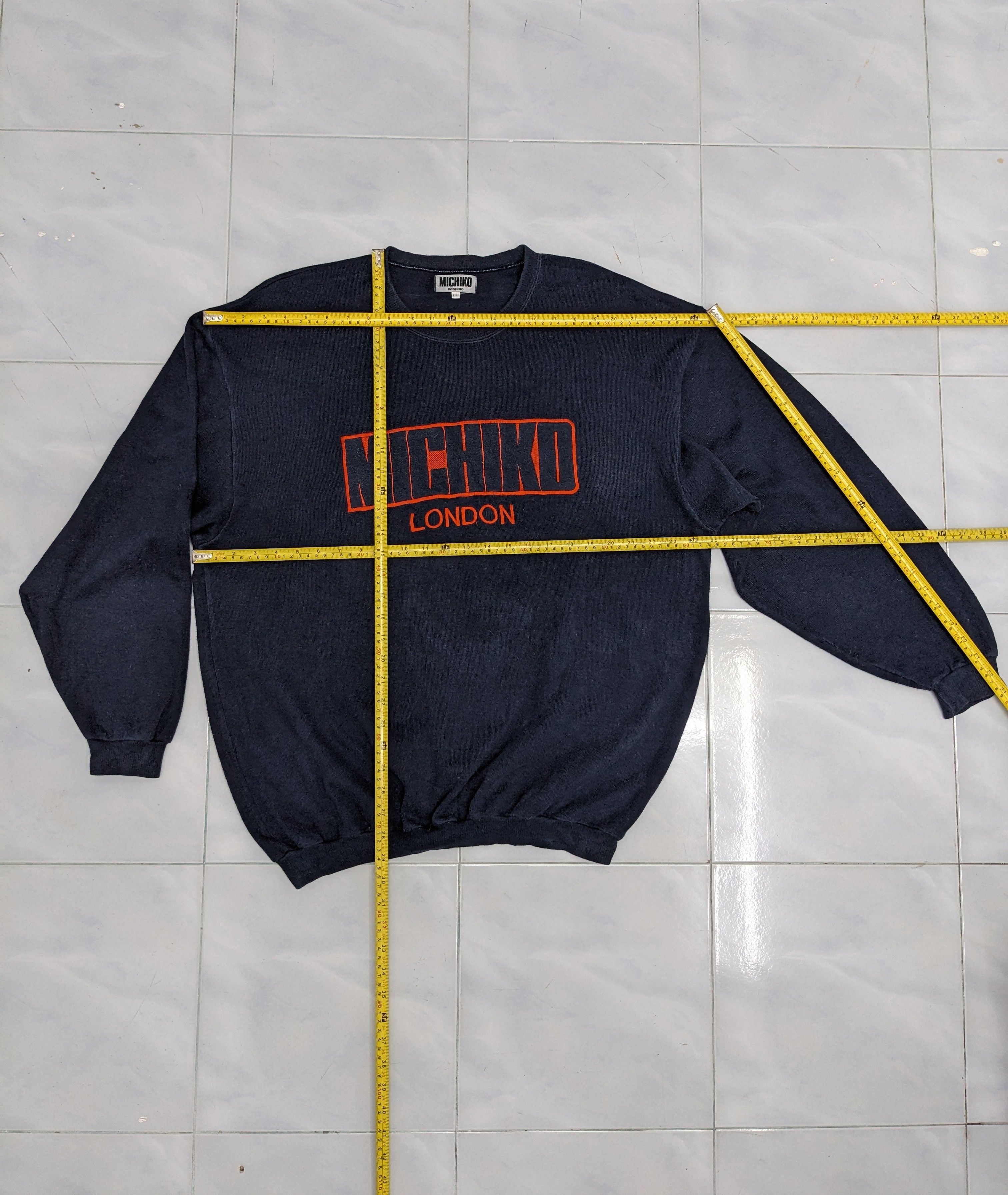 Michiko Koshino London VINTAGE JAPANESE BRAND MICHIKO KOSHINO LONDON SWEATSHIRT Size US XL / EU 56 / 4 - 7 Thumbnail