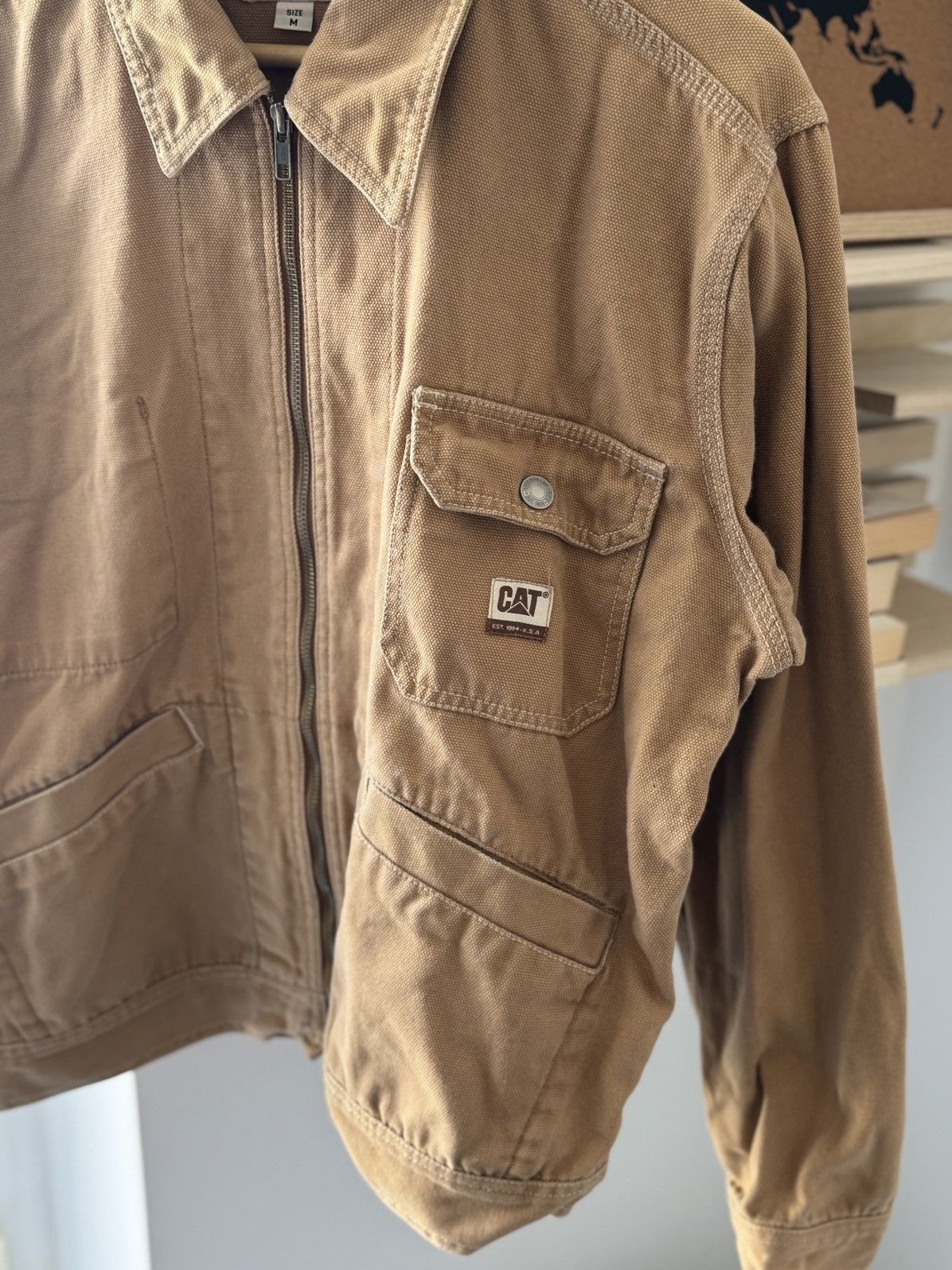 Caterpillar Caterpillar Jacket Vintage Workwear Size US M / EU 48-50 / 2 - 3 Thumbnail