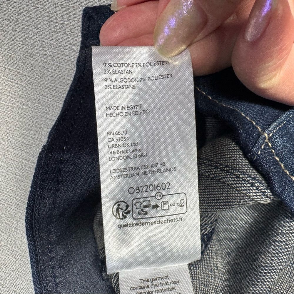 Free People New Free People We The Free Kiera Pull-On Flare Blue Nights Size 29" - 7 Thumbnail