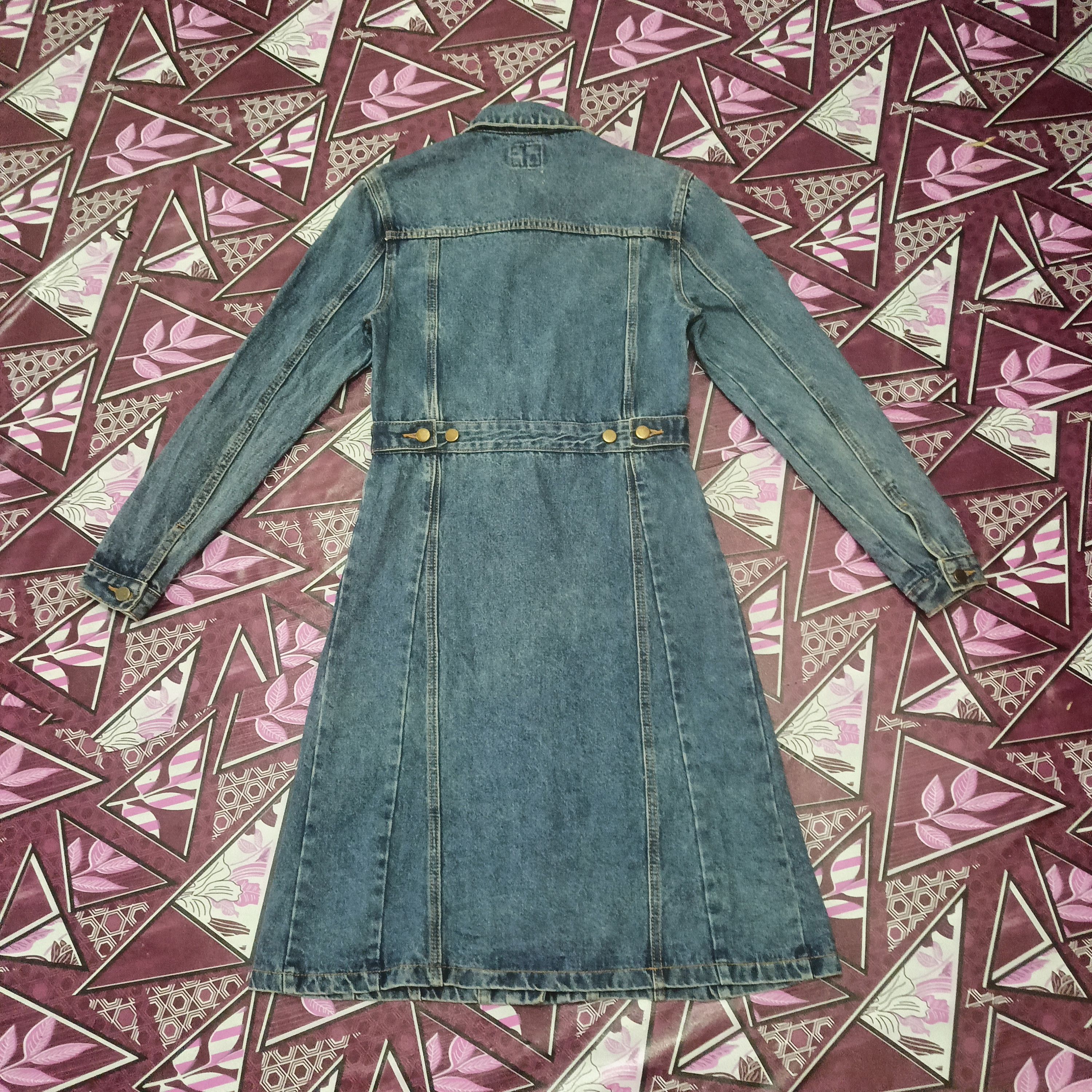 If Six Was Nine Garment Document Denim Long Jacket Button Size S / US 4 / IT 40 - 13 Thumbnail