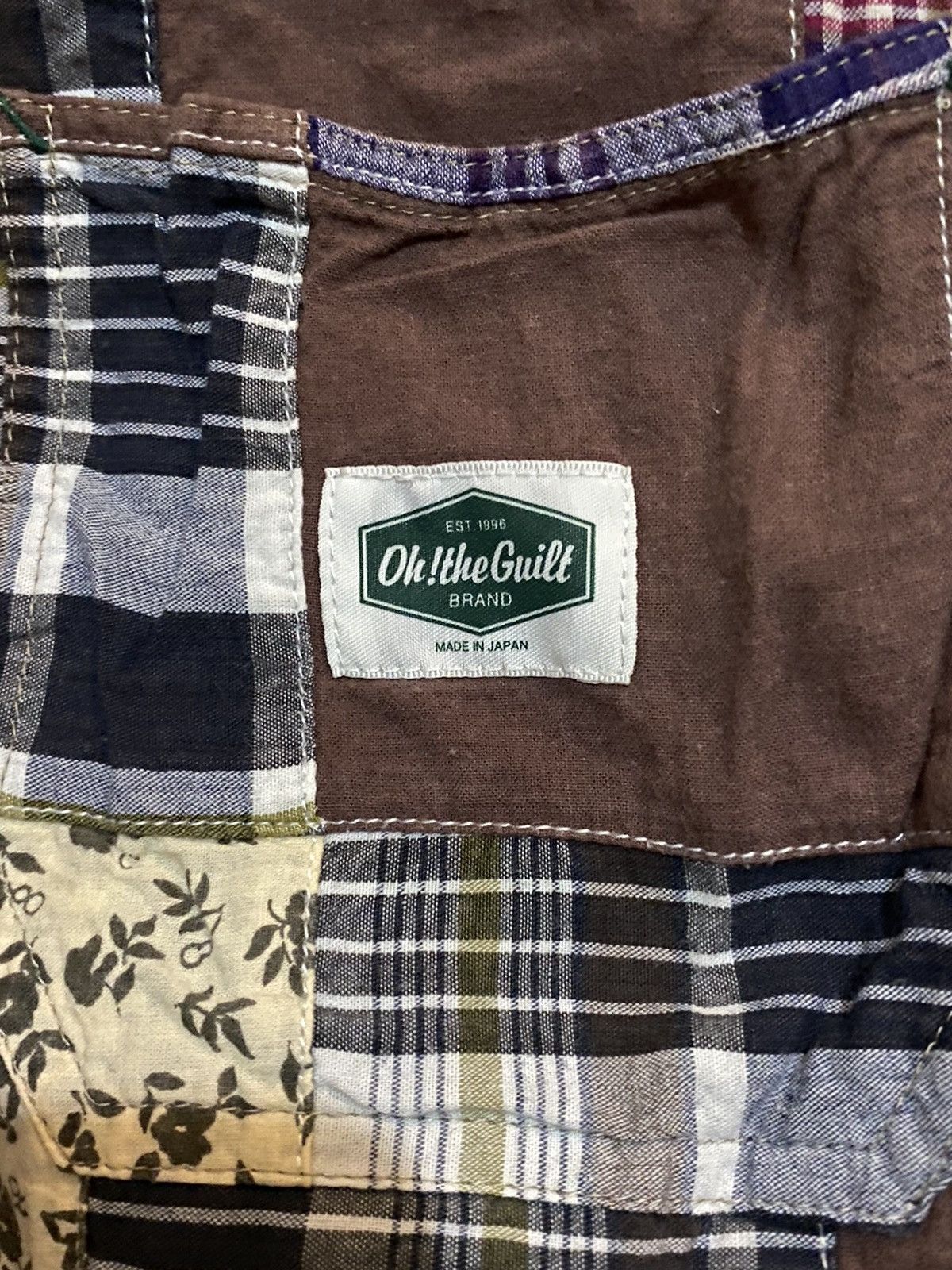 Other Oh!theGilt. Japanese patchwork shirt Size US L / EU 52-54 / 3 - 6 Thumbnail