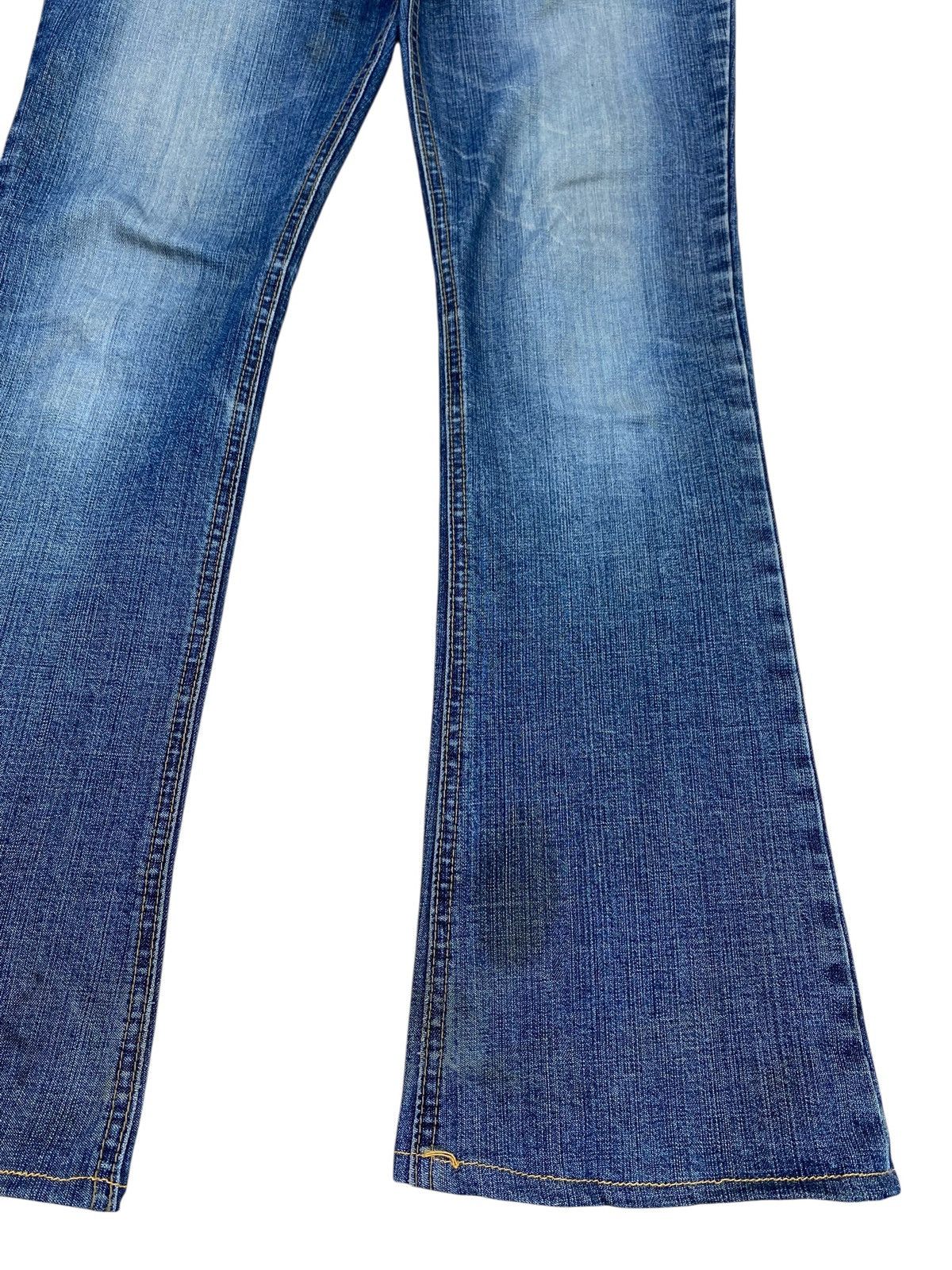 Other Japanese Brand Double Waist Style Faded Jeans Size US 32 / EU 48 - 8 Thumbnail