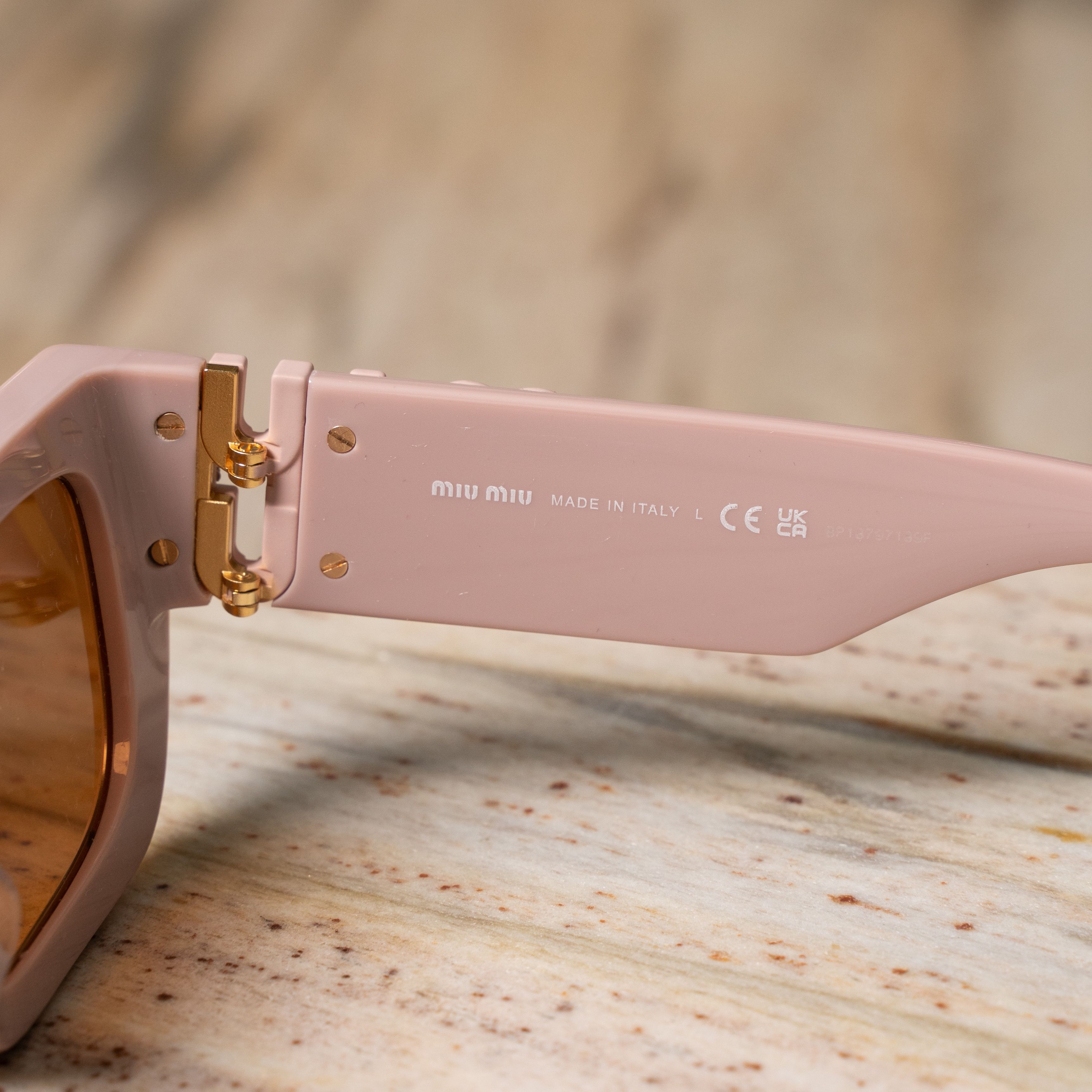 MIU MIU MU 09WS 17C6X1 Sunglasses PINK