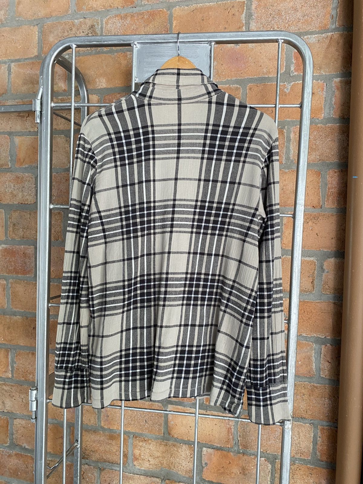 Tsumori Chisato TSUMORI CHISATO pleated plaid shirt Size ONE SIZE - 2 Thumbnail