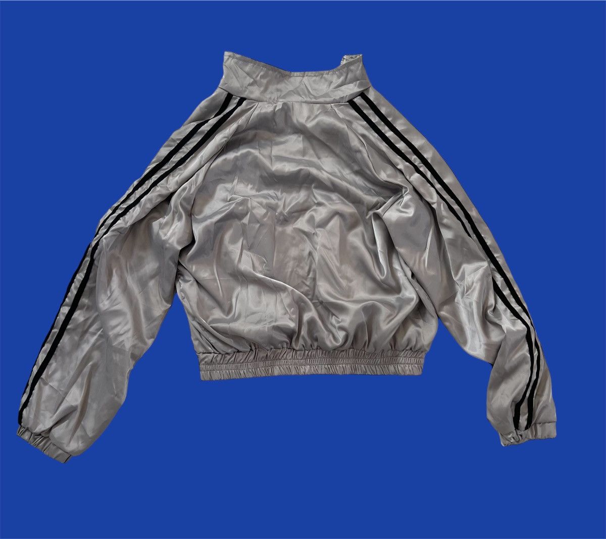 Other Grey chrome and black windbreaker jacket Size S / US 4 / IT 40 - 2 Thumbnail