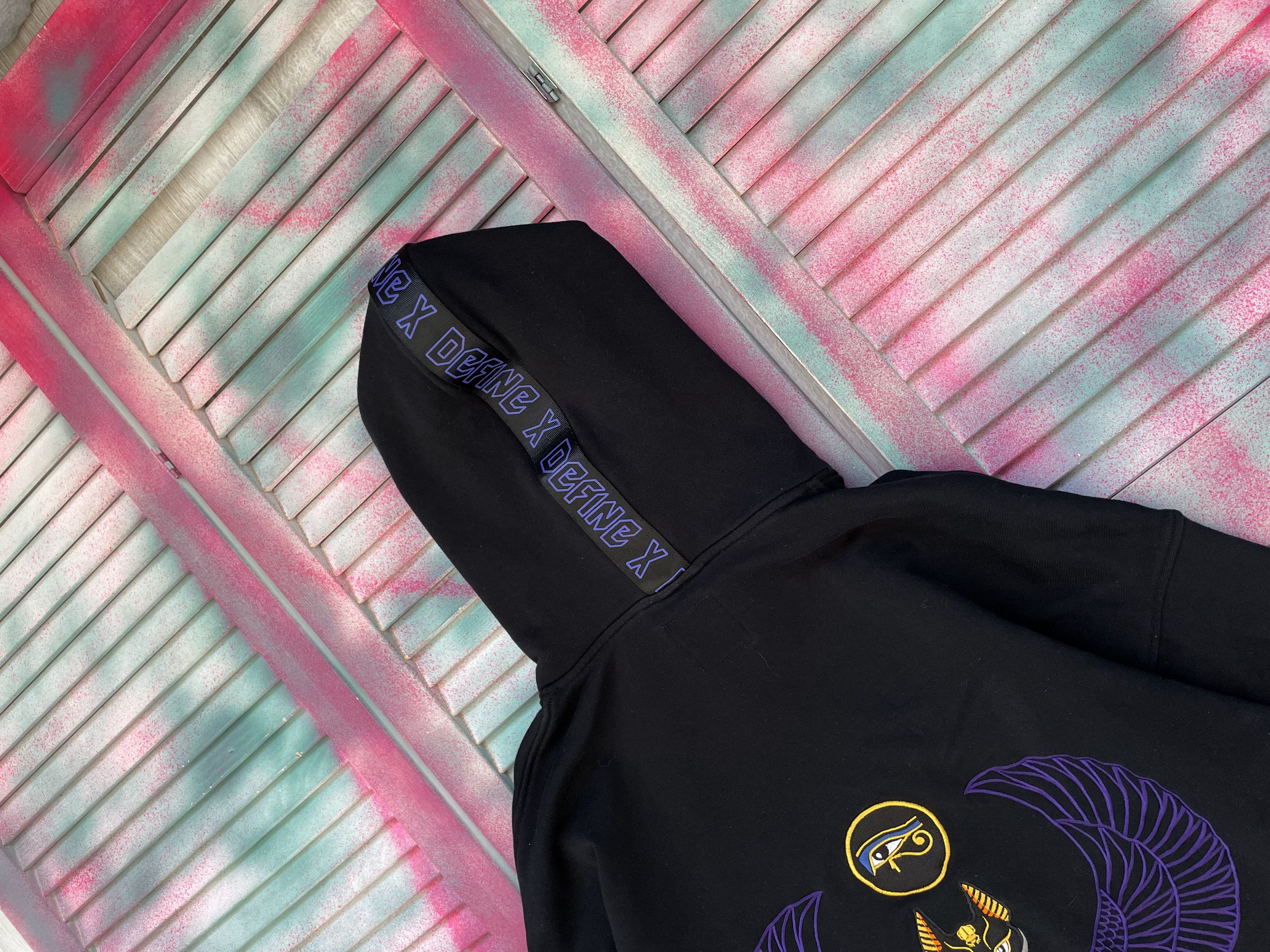 If Six Was Nine D & X Daynight x Change Define X Cotton Distressed Hoodie Size US M / EU 48-50 / 2 - 8 Thumbnail