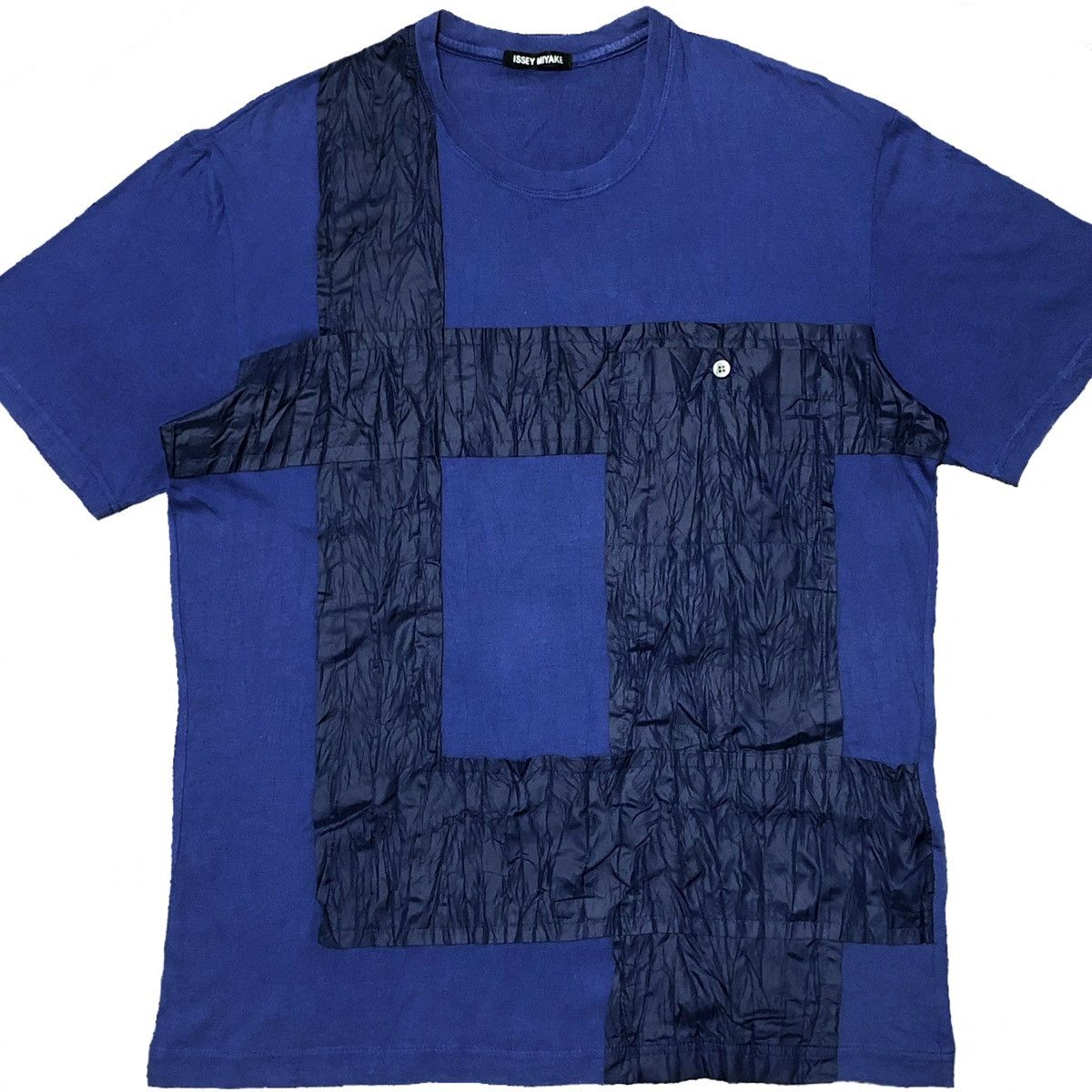 Issey Miyake Issey Miyake S/S 2011 ( Dai Fujiwara ) Patchwork Tee Size US M / EU 48-50 / 2 - 2 Thumbnail