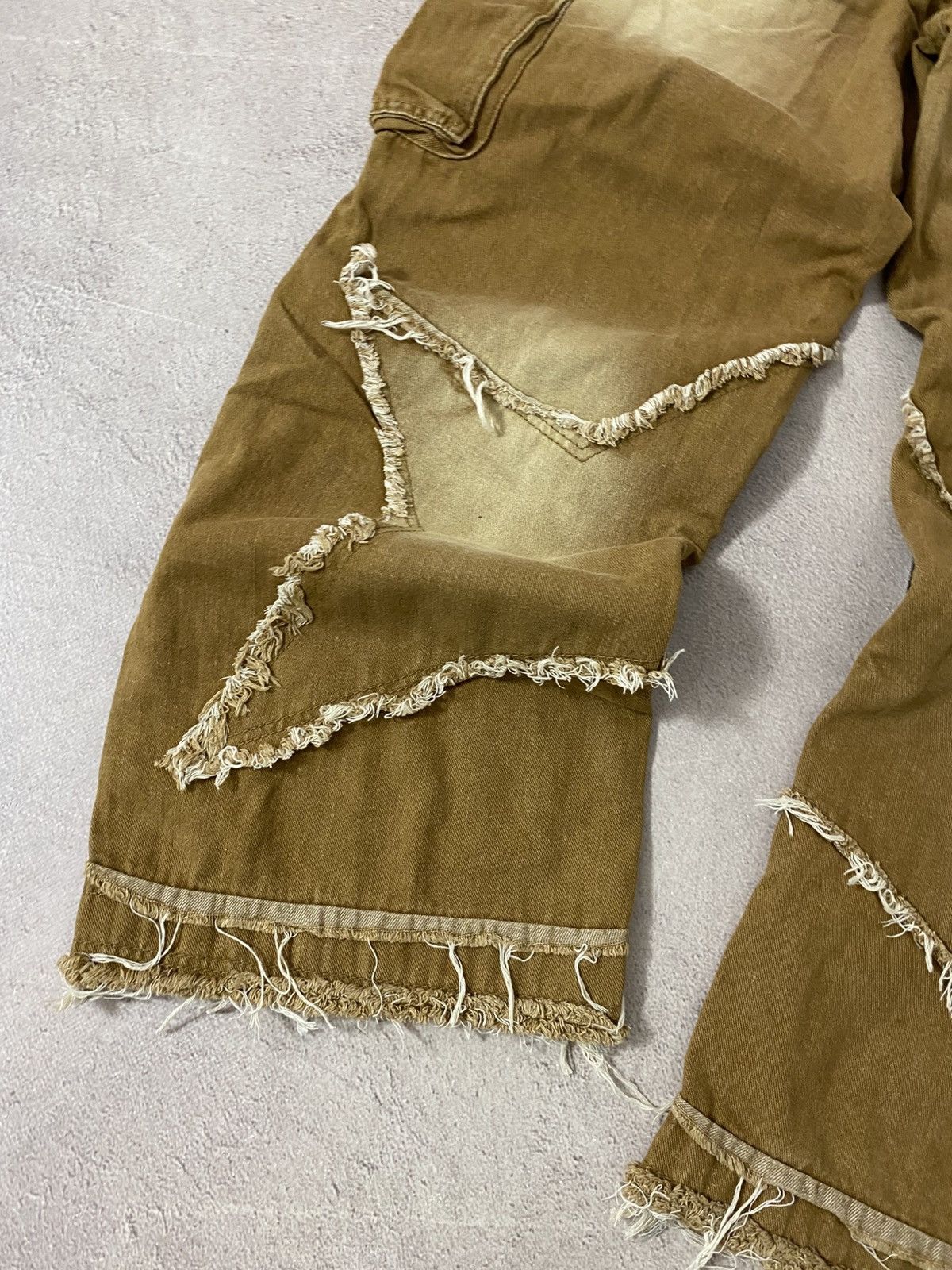 Other Baggy Brown Faded Pants If Six Was Nine style y2k jeans Size US 34 / EU 50 - 8 Thumbnail