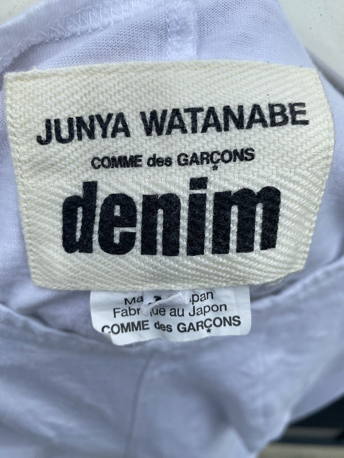 Comme des Garcons × Japanese Brand × Junya Watanabe Junya Watanabe Comme des GARCON Denim Shirt Size XS / US 0-2 / IT 36-38 - 8 Thumbnail