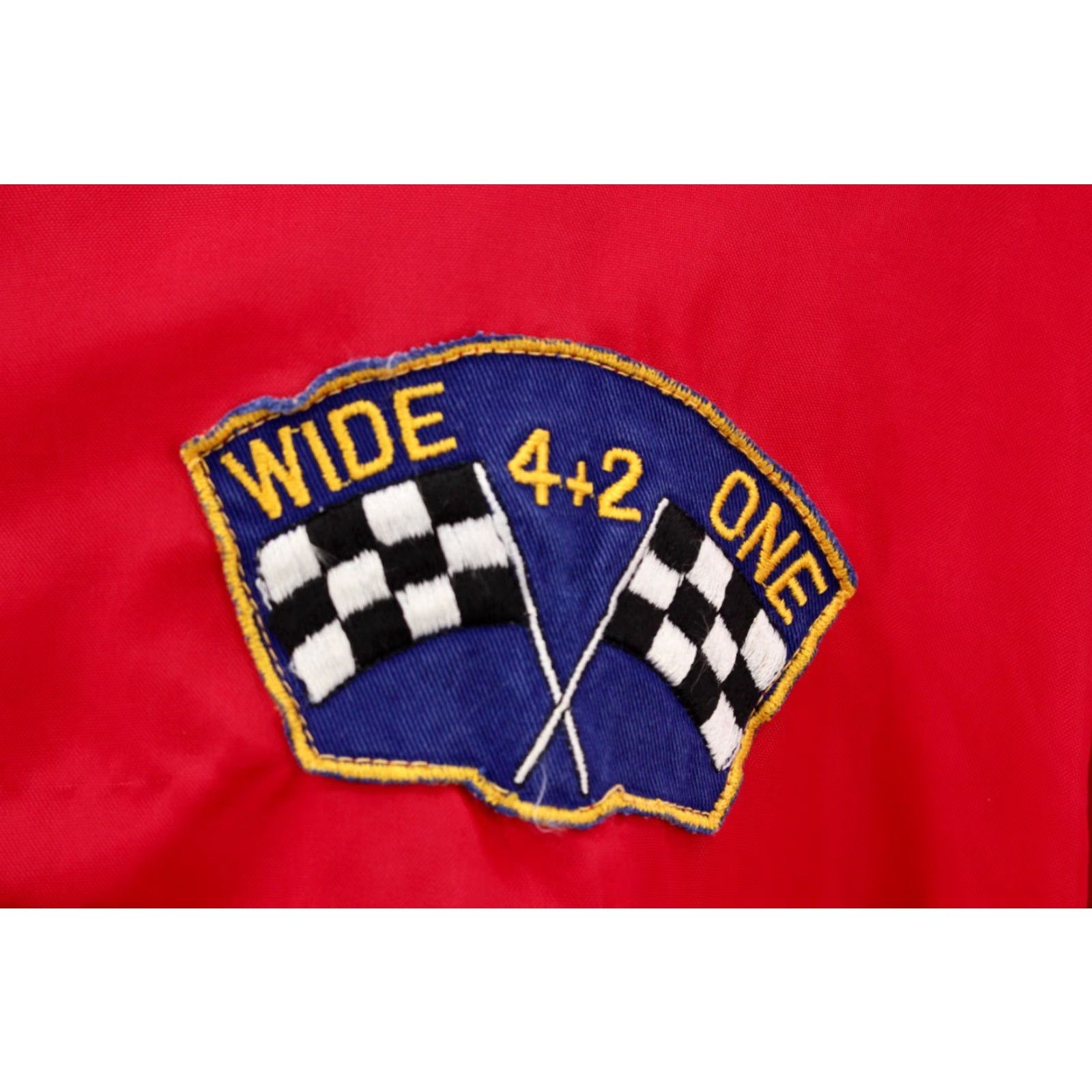Vintage VTG Men's VTG 70s Red Western Auto Cafe Racer Nylon Jacket Sz XL 1970s Swingster's Jacket XL Red 70s Swingster's VTG Mens Size US XL / EU 56 / 4 - 7 Thumbnail