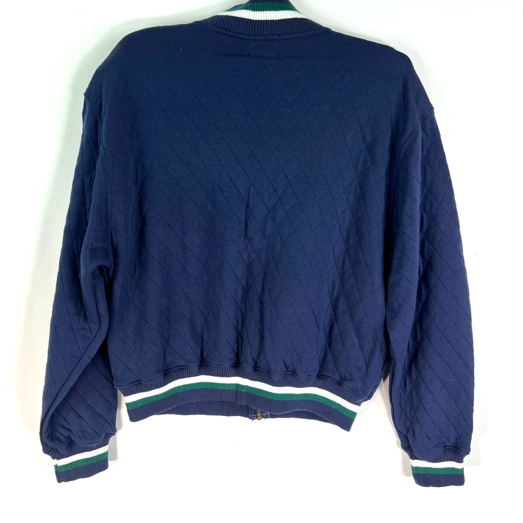 Catalina Catalina Brand Catalina Quilted Full Zip Golf Jacket Women Size XL Blue Knit Trim Size XL / US 12-14 / IT 48-50 - 6 Thumbnail