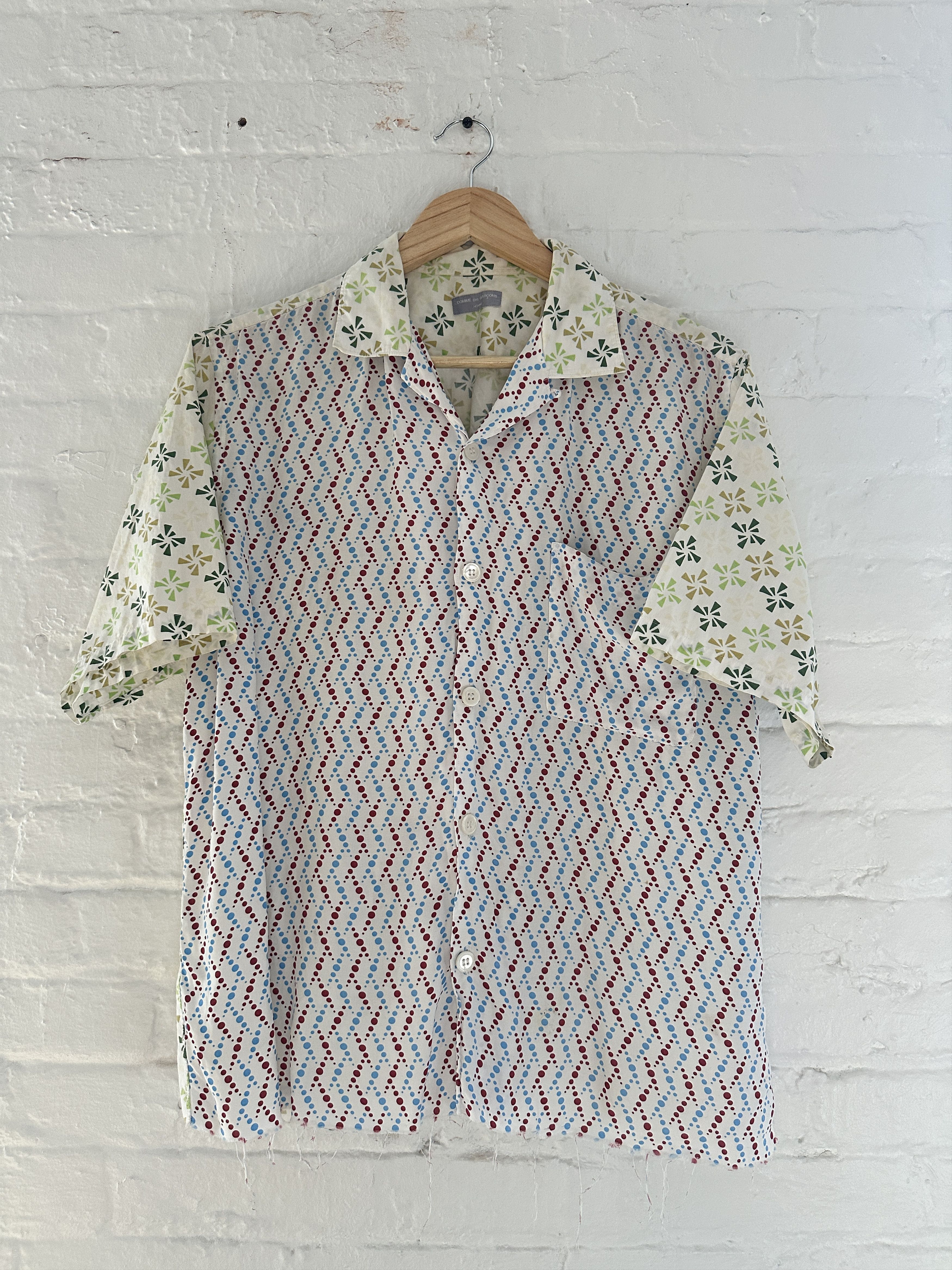 Comme des Garcons Homme Camp Collar Shirt