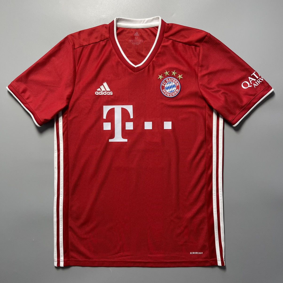 Vintage BAYERN ADIDAS 2020/2021 FOOTBALL HOME JERSEY #19 DAVIES Size US M / EU 48-50 / 2 - 2 Thumbnail