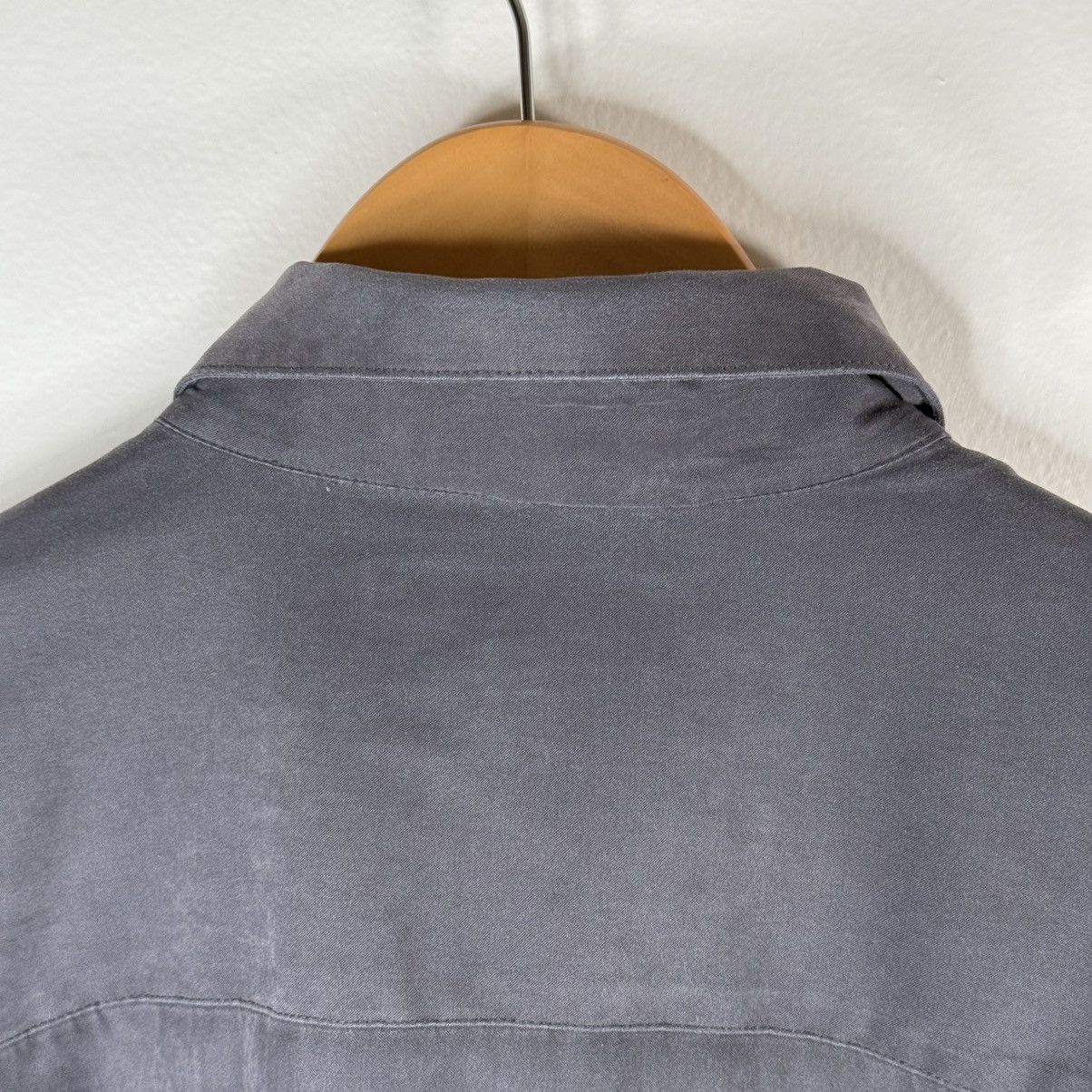 Baldinini × Vintage Vintage 90’s Brandini Men’s XL Button-Up Shirt - Silky Suede Size US XL / EU 56 / 4 - 11 Thumbnail