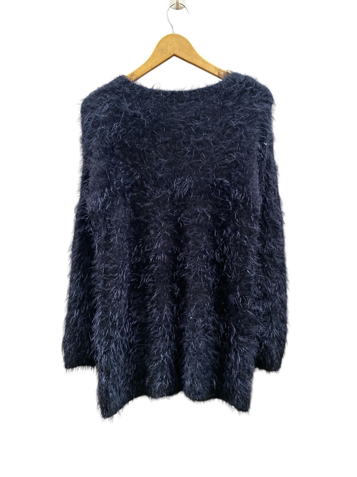 14th Addiction × KMRii × Nicole Club 2000s Shiny Ripple Fuzzy Fur Swater Size US M / EU 48-50 / 2 - 3 Thumbnail