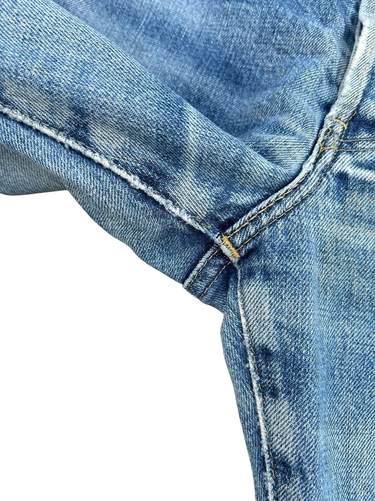 Kapital Vintage Levis Big E Selvedge Distressed Denim Jeans Size US 31 - 12 Thumbnail
