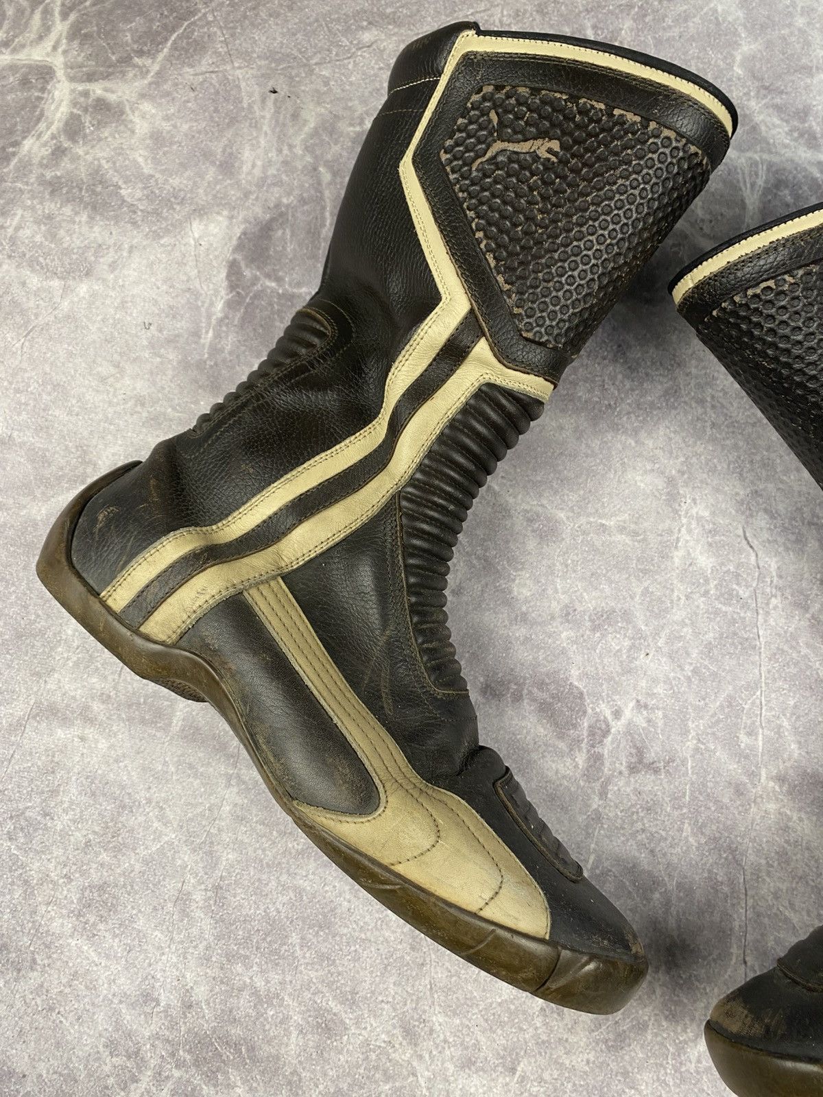 Puma Rare Puma Moto Boots Size: Uk 12 US 13 Eur 47 CM 30 1/2 Size US 13 / EU 46 - 2 Thumbnail