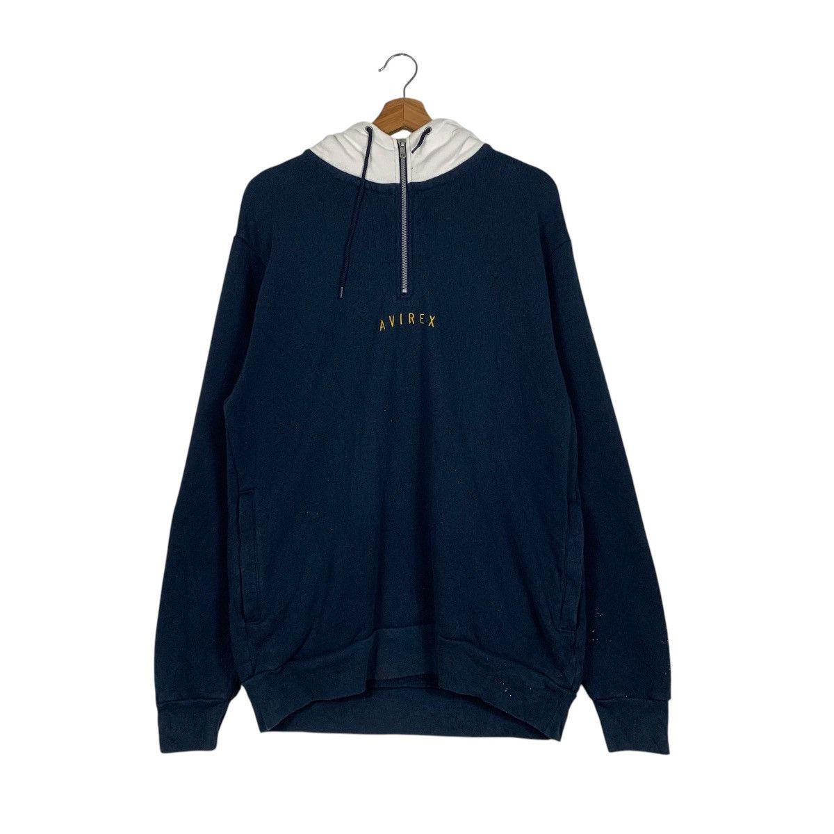 Avirex Avirex Spellout Hoodie Size US L / EU 52-54 / 3 - 10 Thumbnail