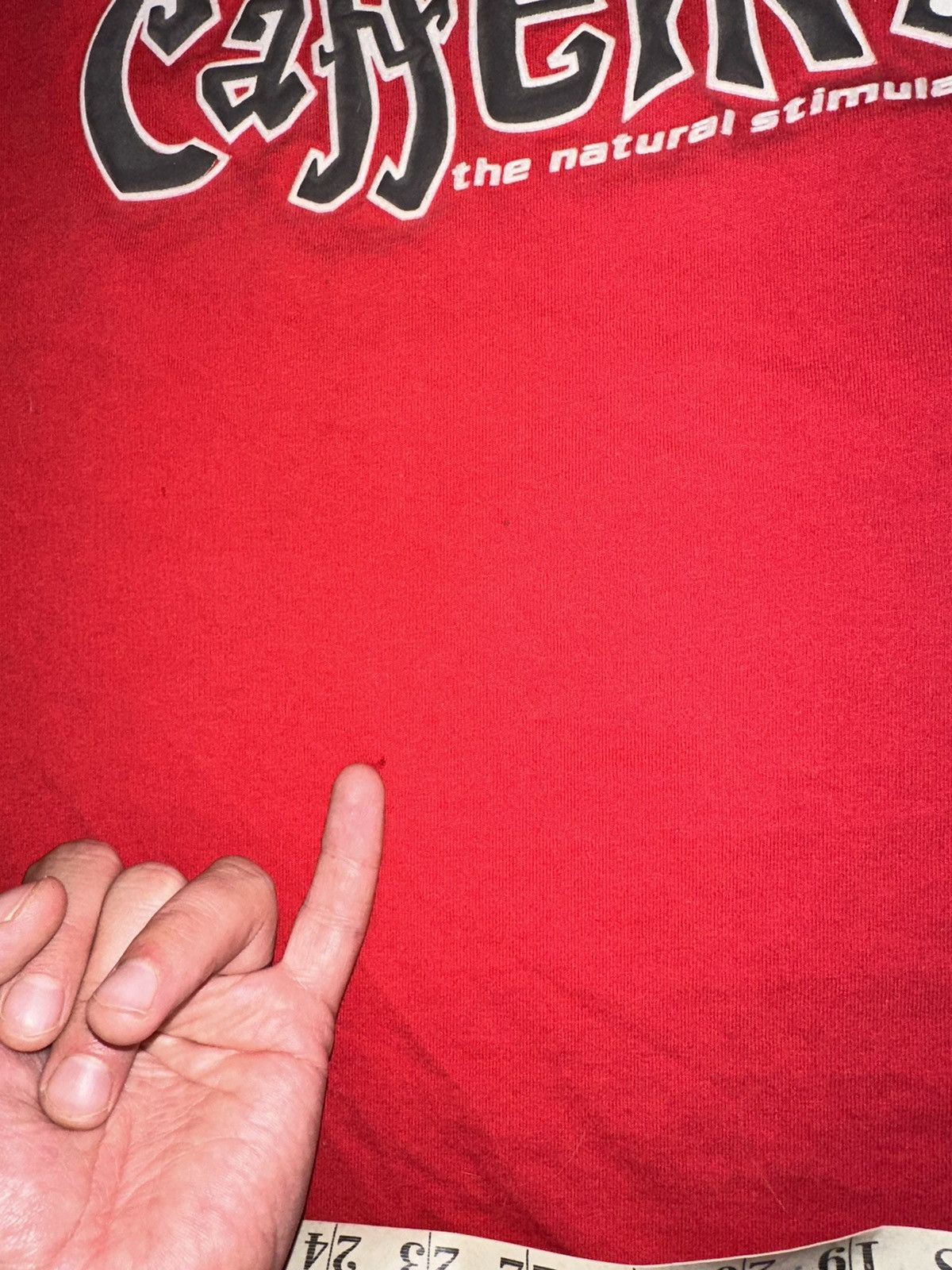 Grailed × Vintage Vintage Caffeine Tshirt 90’s Rave Wear Skater Tee Grail Size US M / EU 48-50 / 2 - 12 Thumbnail