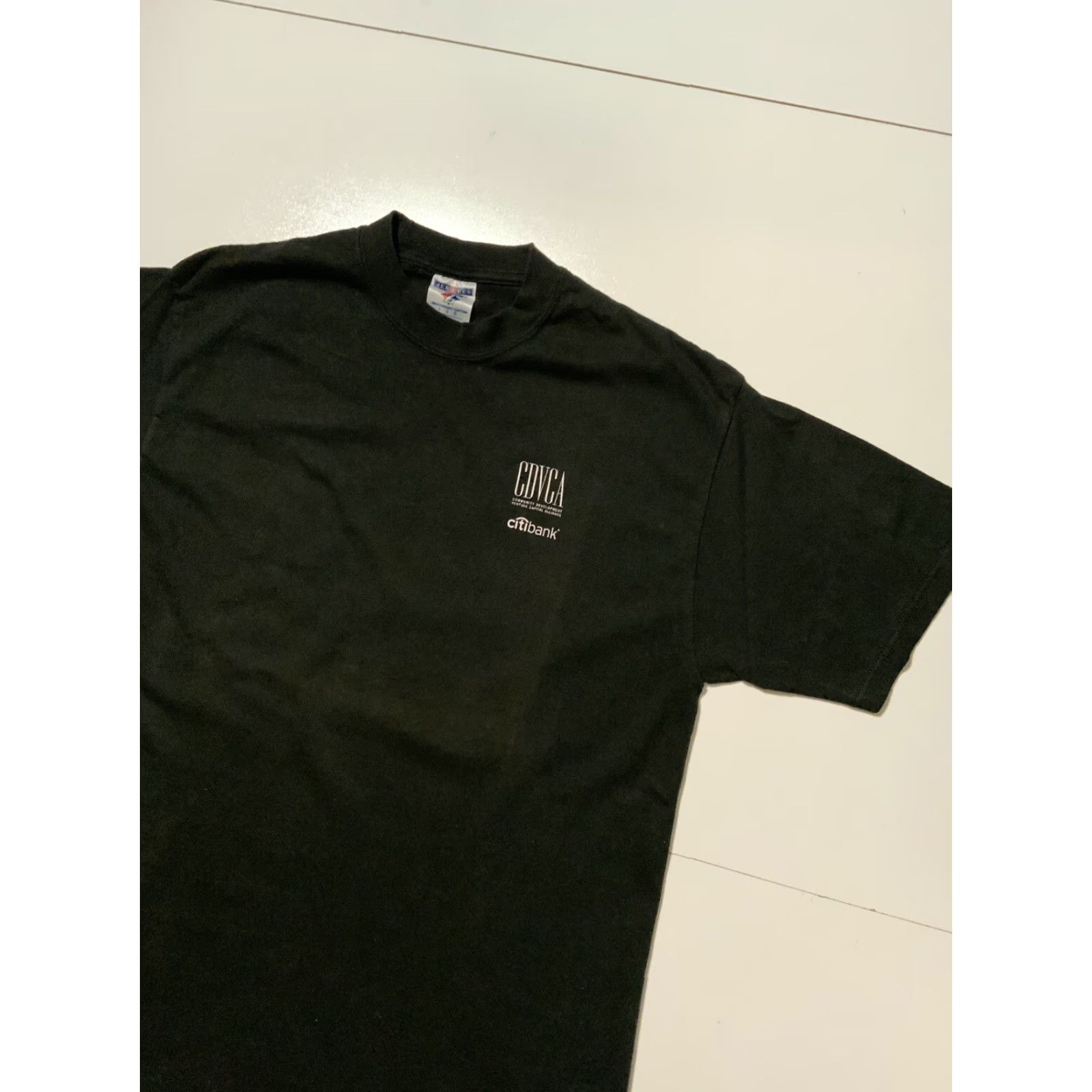 Jerzees VINTAGE 2004 CDVCA’s 10th Anniversary Madame Tussauds NYC Waxcellent Black T-Shirt Sz. L Mens Crew Neck Jerzees T-Shirt Size US L / EU 52-54 / 3 - 3 Thumbnail