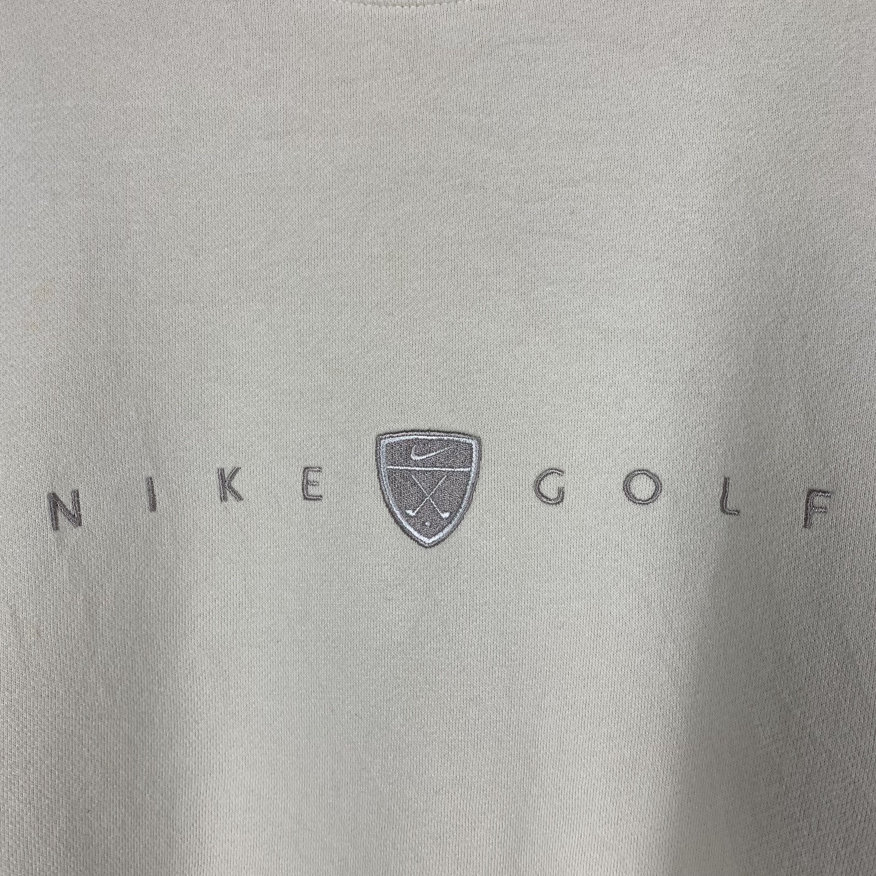 Nike Nike Golf Beige Sweatshirt Crewneck Size US XL / EU 56 / 4 - 3 Thumbnail