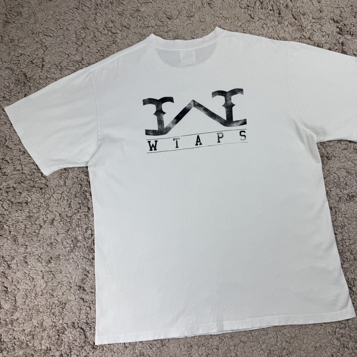 Wtaps Vintage Wtaps Big Print Spellout T-shirt Size US L / EU 52-54 / 3 - 3 Thumbnail