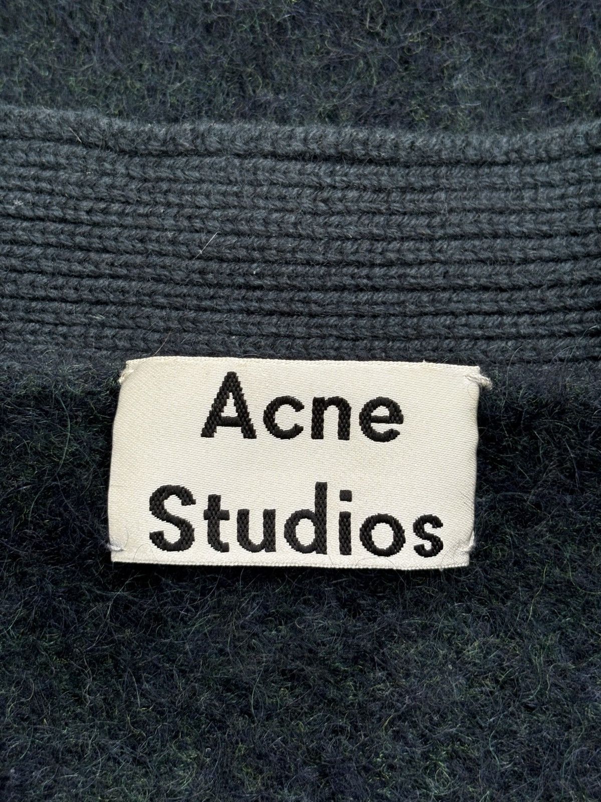 Acne Studios Rives Mohair Crop Cardigan Size US XS / EU 42 / 0 - 3 Thumbnail
