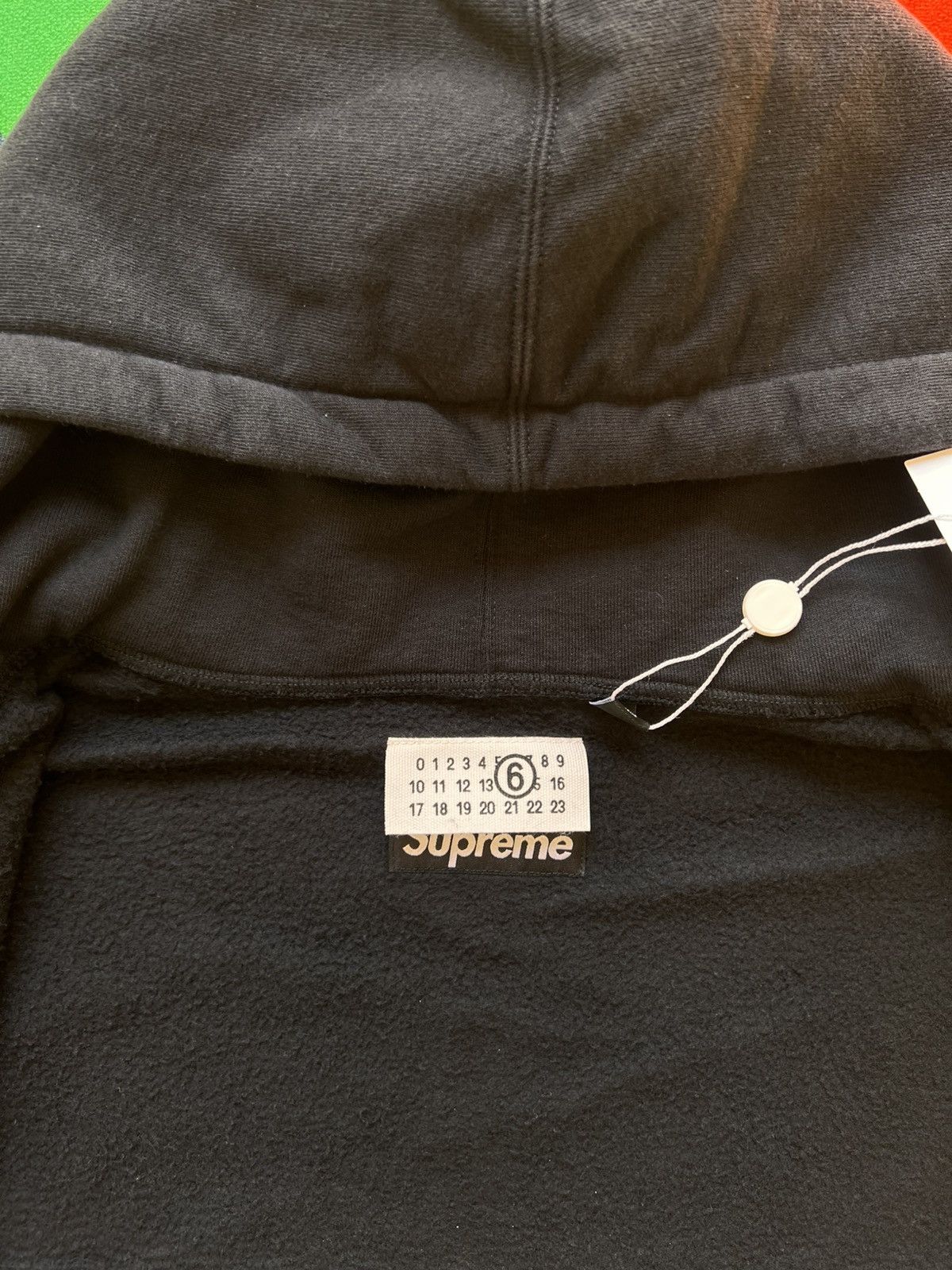 Maison Margiela × Supreme Supreme MM6 Maison Margiela Eagle Zip Up Hooded Sweatshirt Size US XL / EU 56 / 4 - 9 Thumbnail
