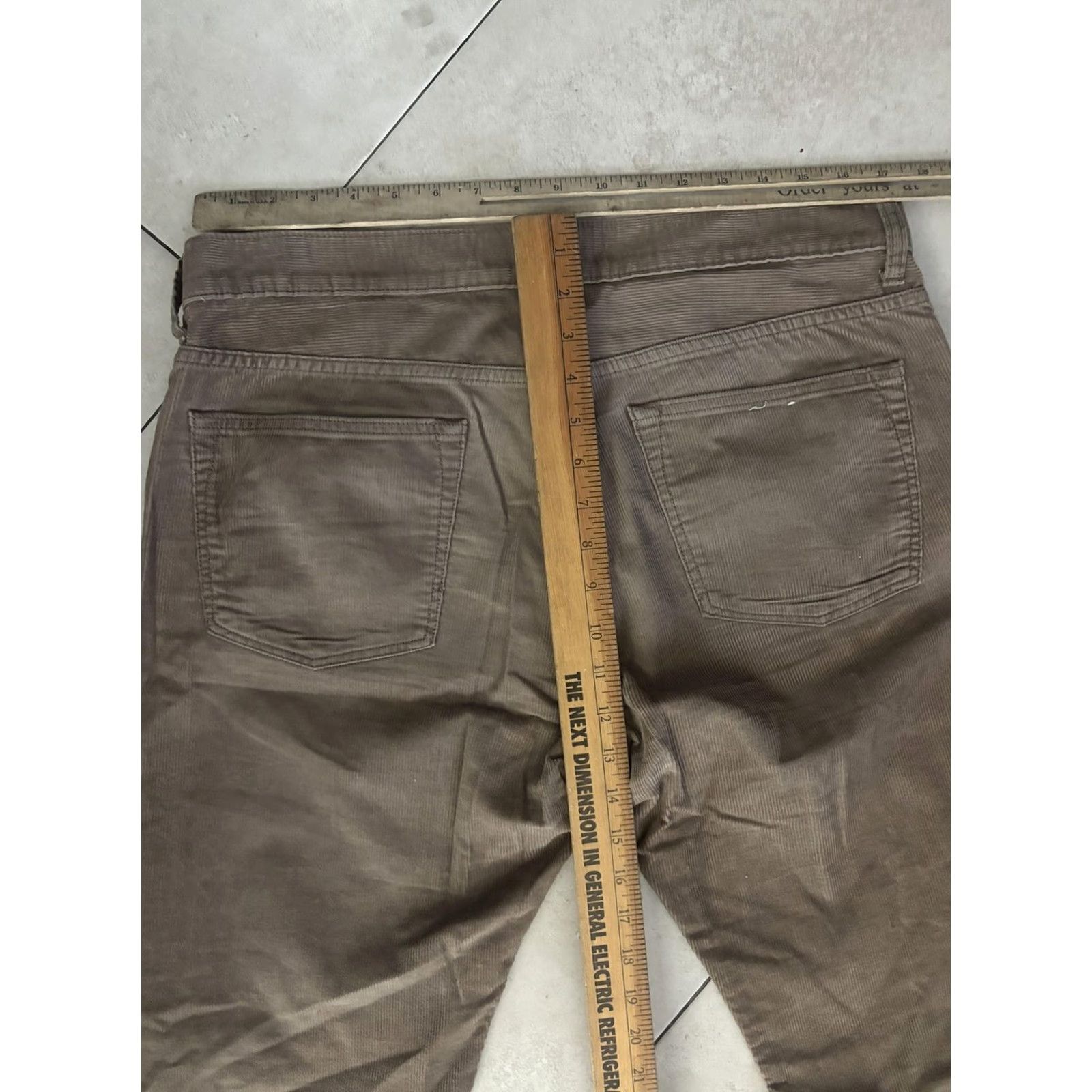 J.Crew J.Crew Pants Mens 34x32 Beige Corduroy 770 Straight 5-Pocket Casual Cords Pants Shirt? Size US 34 / EU 50 - 6 Thumbnail