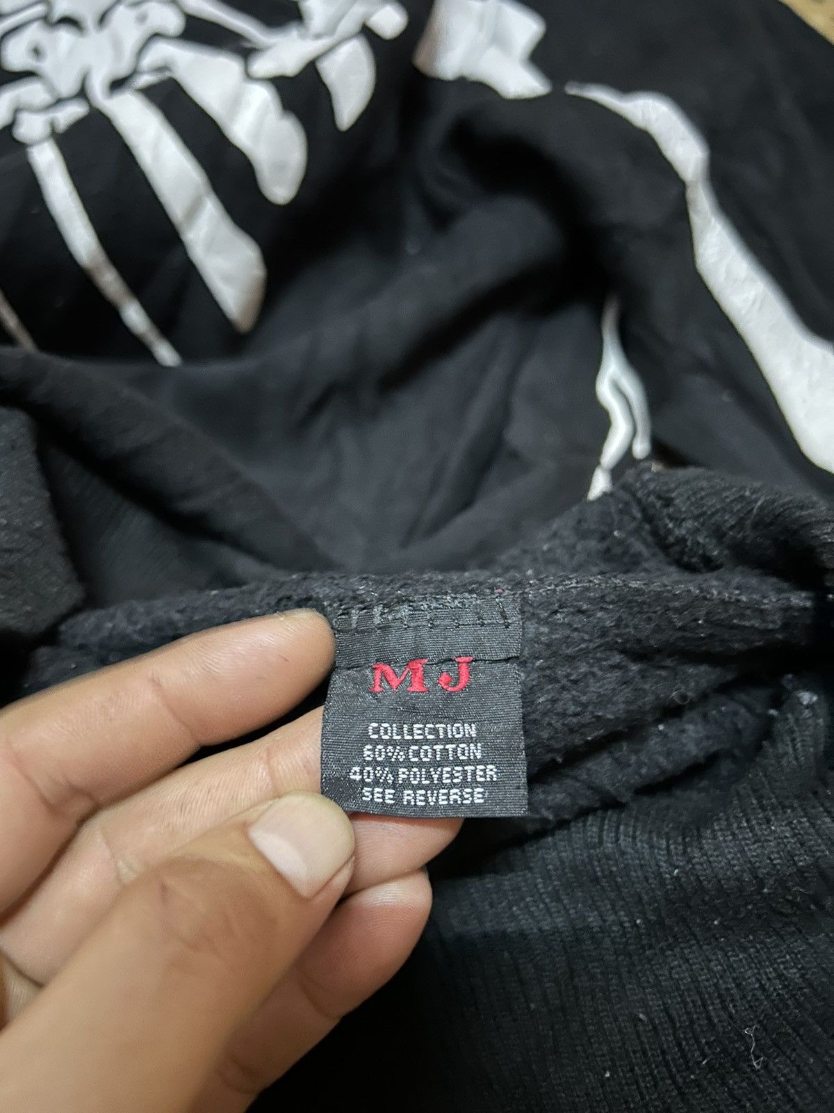 If Six Was Nine Y2k SKELETON FULL ZIPPER HOODIE RARE🔥🔥 Size US M / EU 48-50 / 2 - 7 Thumbnail