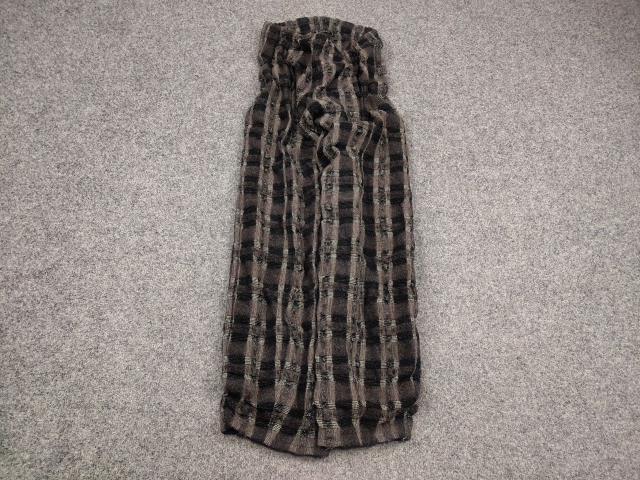 Other Grizas Design Dark Wood Pattern Blend Baggy Pants Size 32" / US 10 / IT 46 - 2 Thumbnail