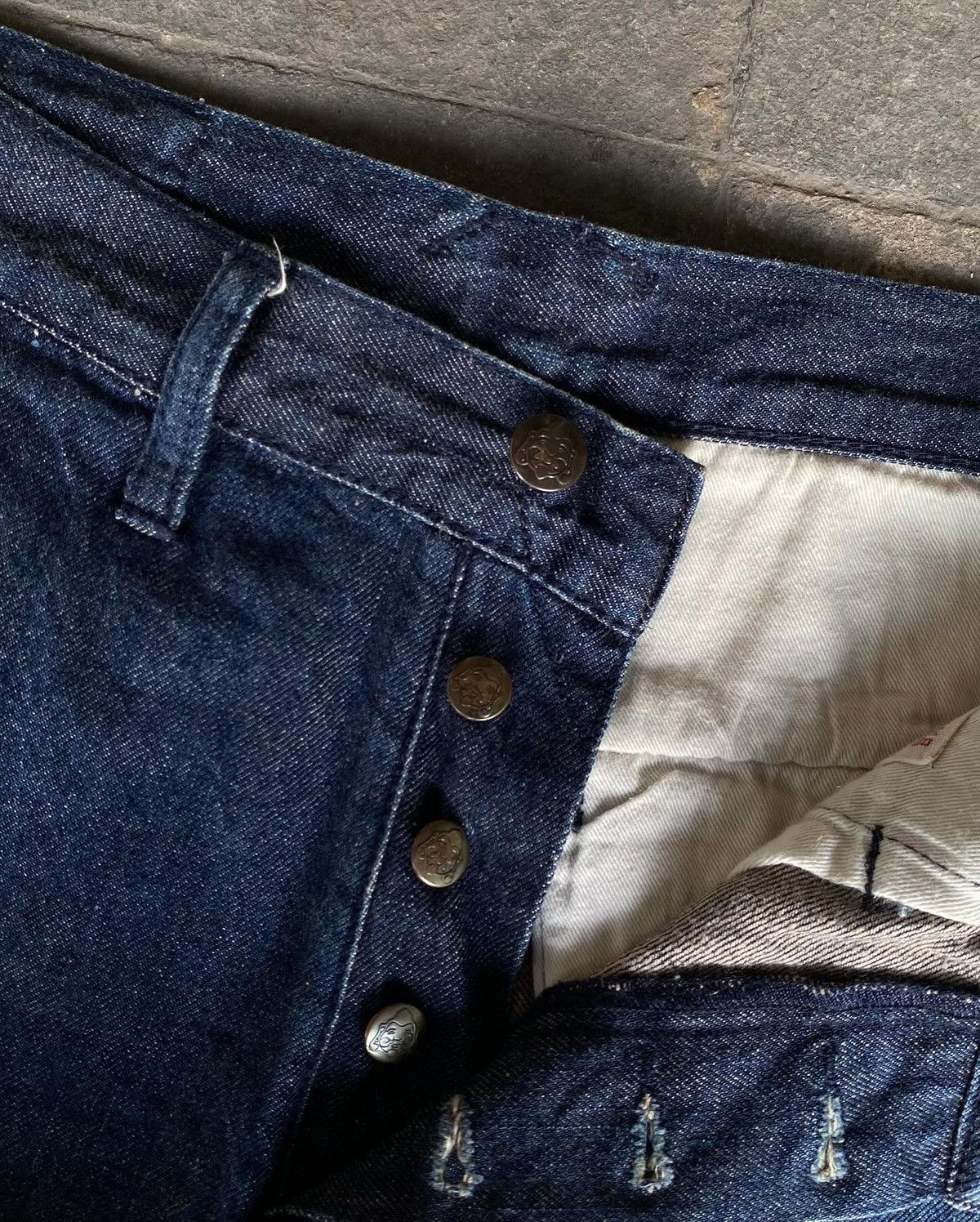 Evisu Evisu Genes Osaka Mini Pocket Short Pants Denim Size US 32 / EU 48 - 3 Thumbnail