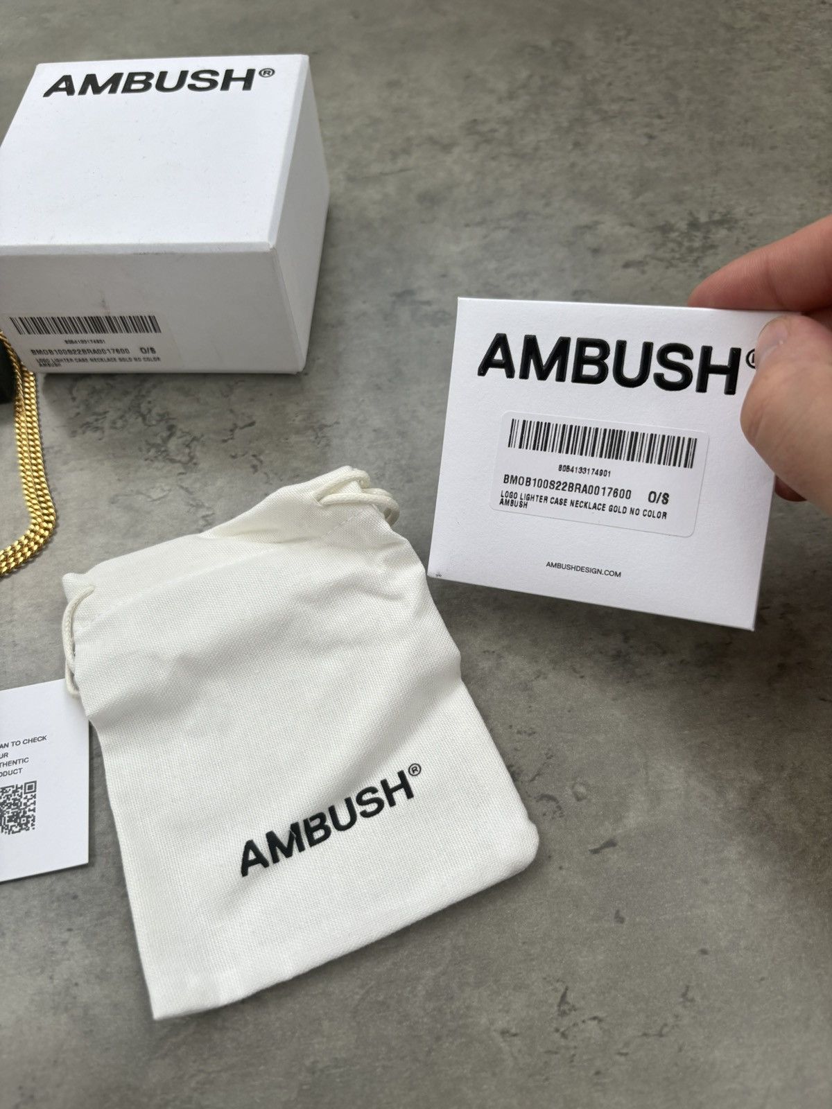Ambush Design AMBUSH lighter-case pendant necklace Size ONE SIZE - 5 Thumbnail