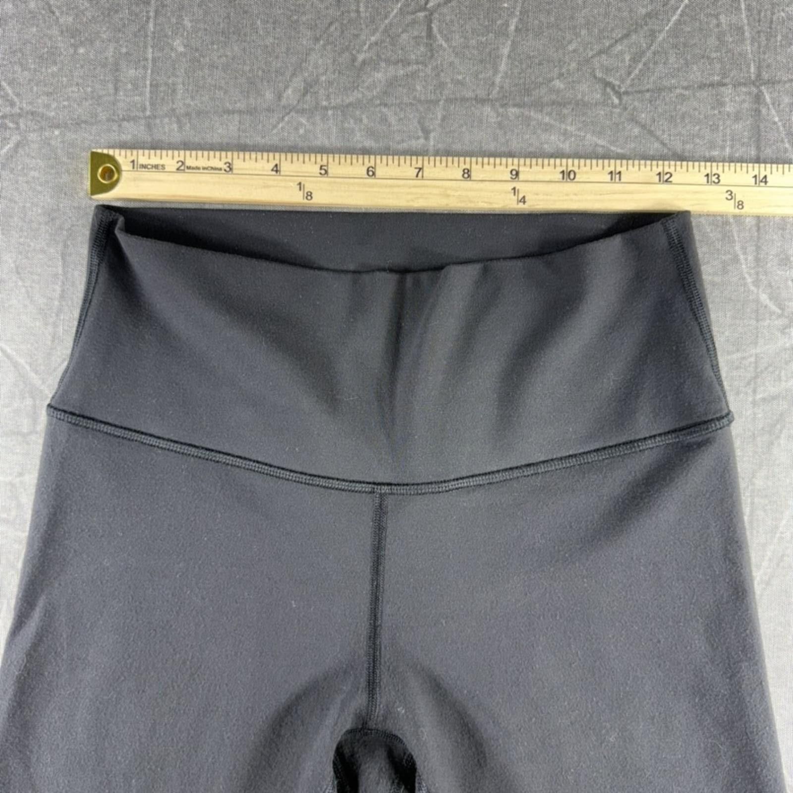 Lululemon Lululemon Pants Women's 8 Black High Rise Size 28" / US 6 / IT 42 - 4 Thumbnail