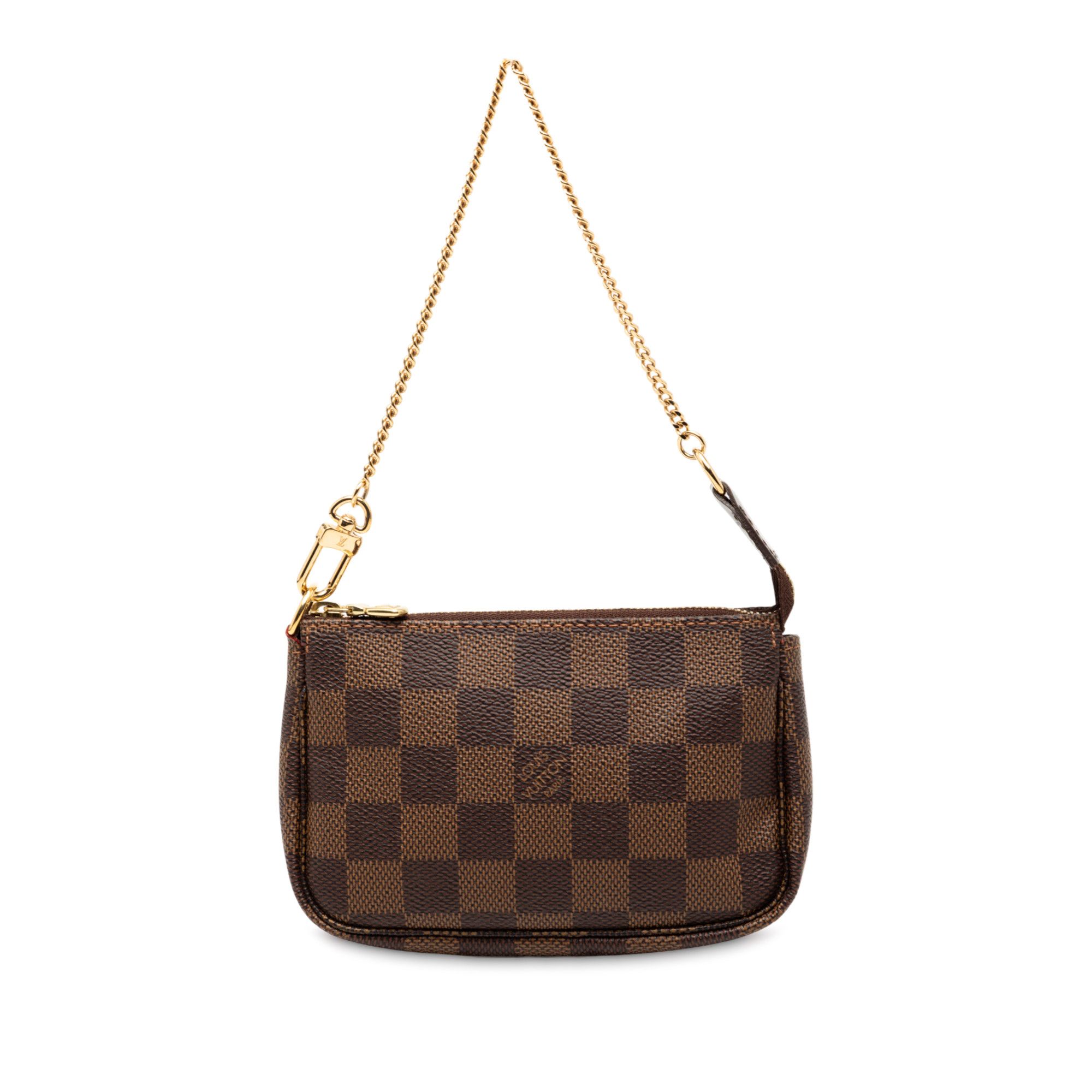 Louis Vuitton Louis Vuitton Damier Ebene Mini Pochette Accessoires Size ONE SIZE - 1 Thumbnail