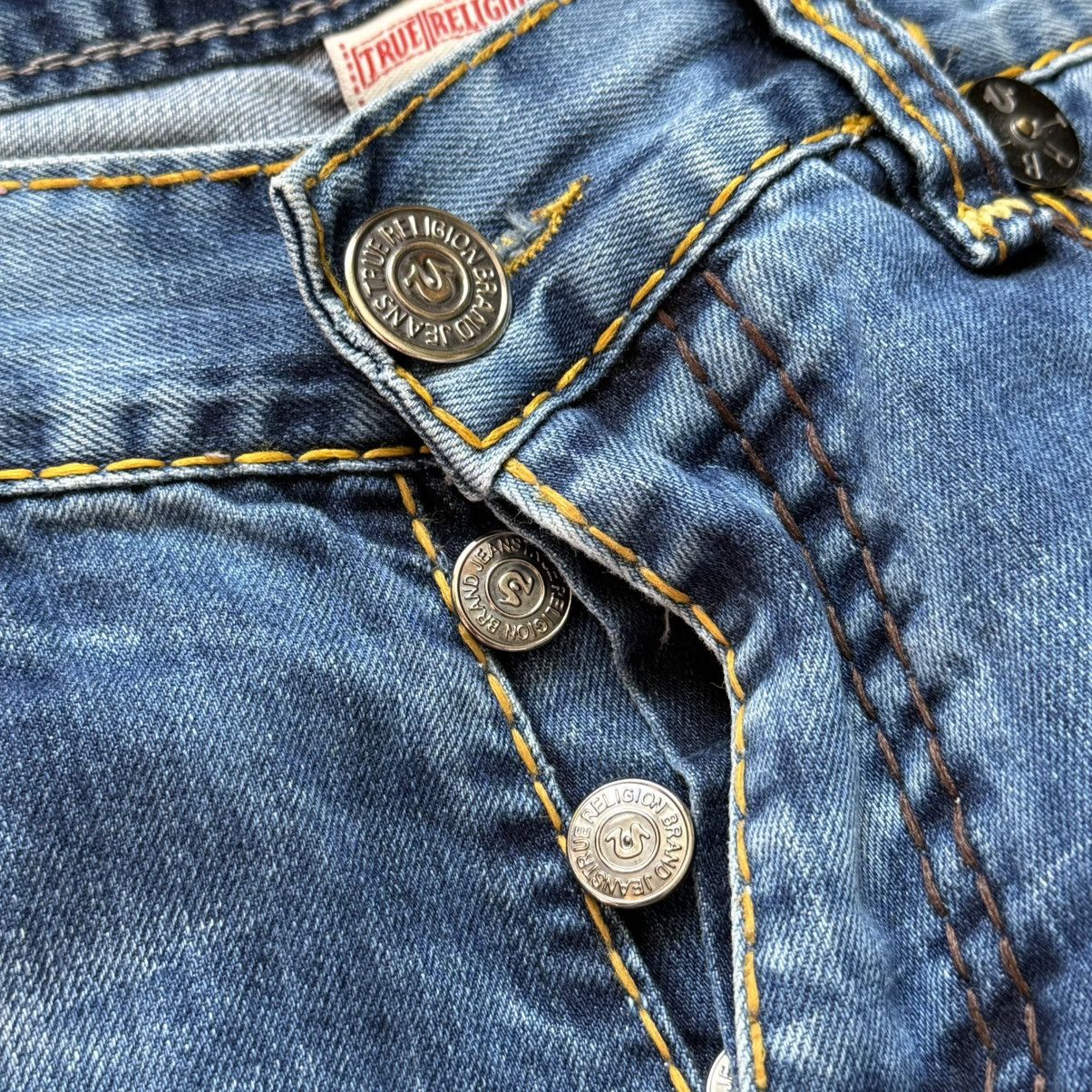 True Religion 📌 Crazy True Religion Billy T Chief Keef style Vintage jeans Size US 36 / EU 52 - 14 Thumbnail