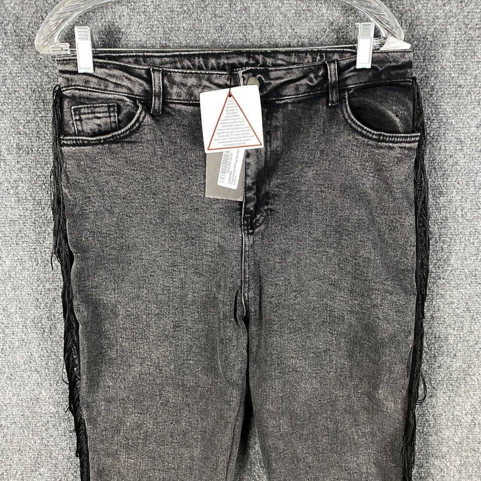 Nasty Gal Nasty Gal Jeans Women's Size 10 NWT Denim Rodeo 100% Cotton Size 32" / US 10 / IT 46 - 2 Thumbnail