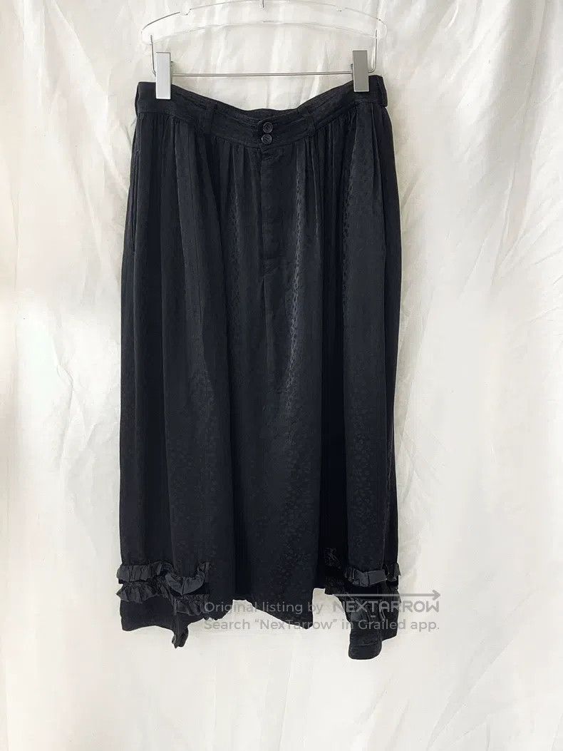 Comme des Garcons Comme Des Garcons size S Dark pattern low-rise gathered la Size 23" - 2 Thumbnail