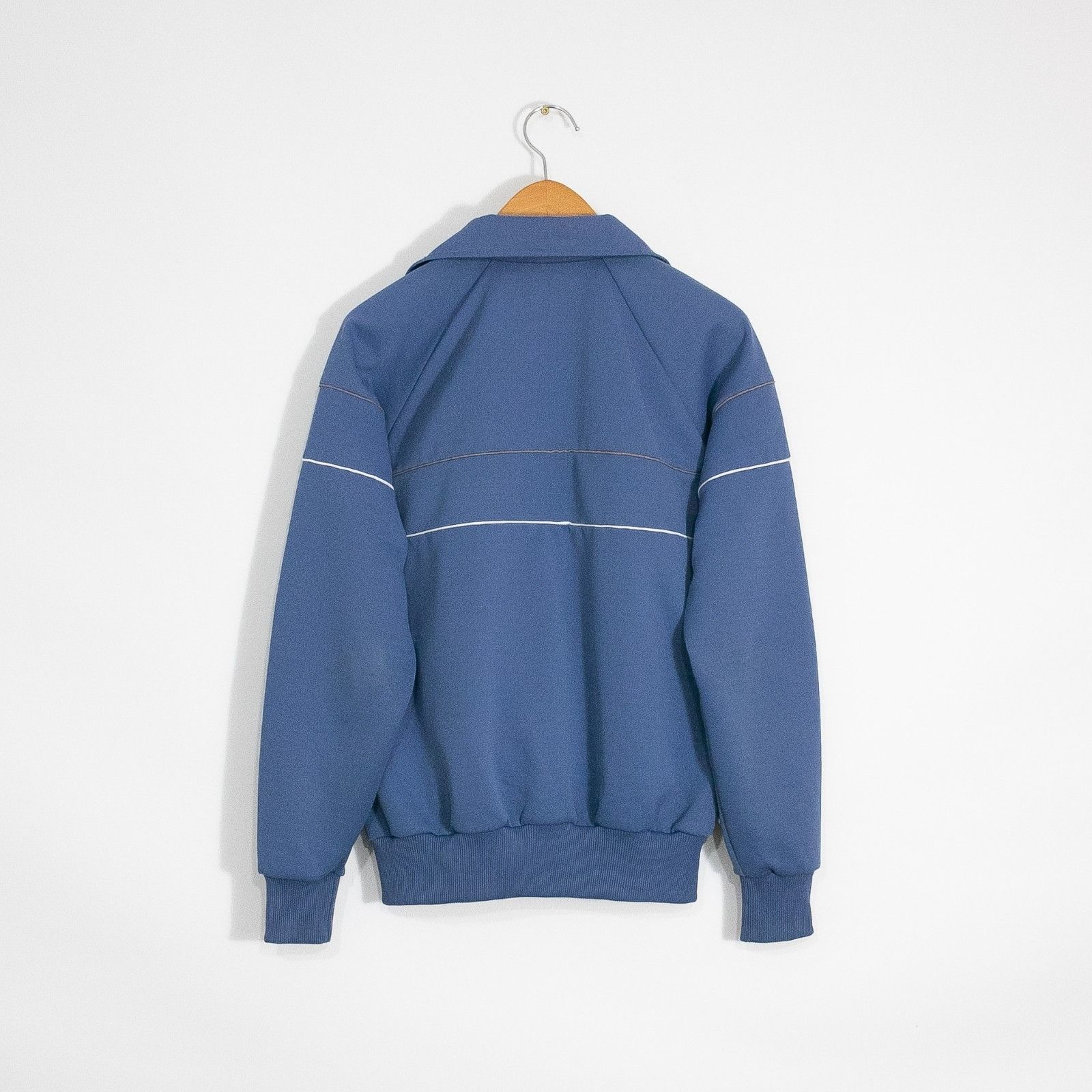 Adidas Vintage 80s Adidas Trefoil Windbreaker Track Jacket Large Size US L / EU 52-54 / 3 - 6 Thumbnail