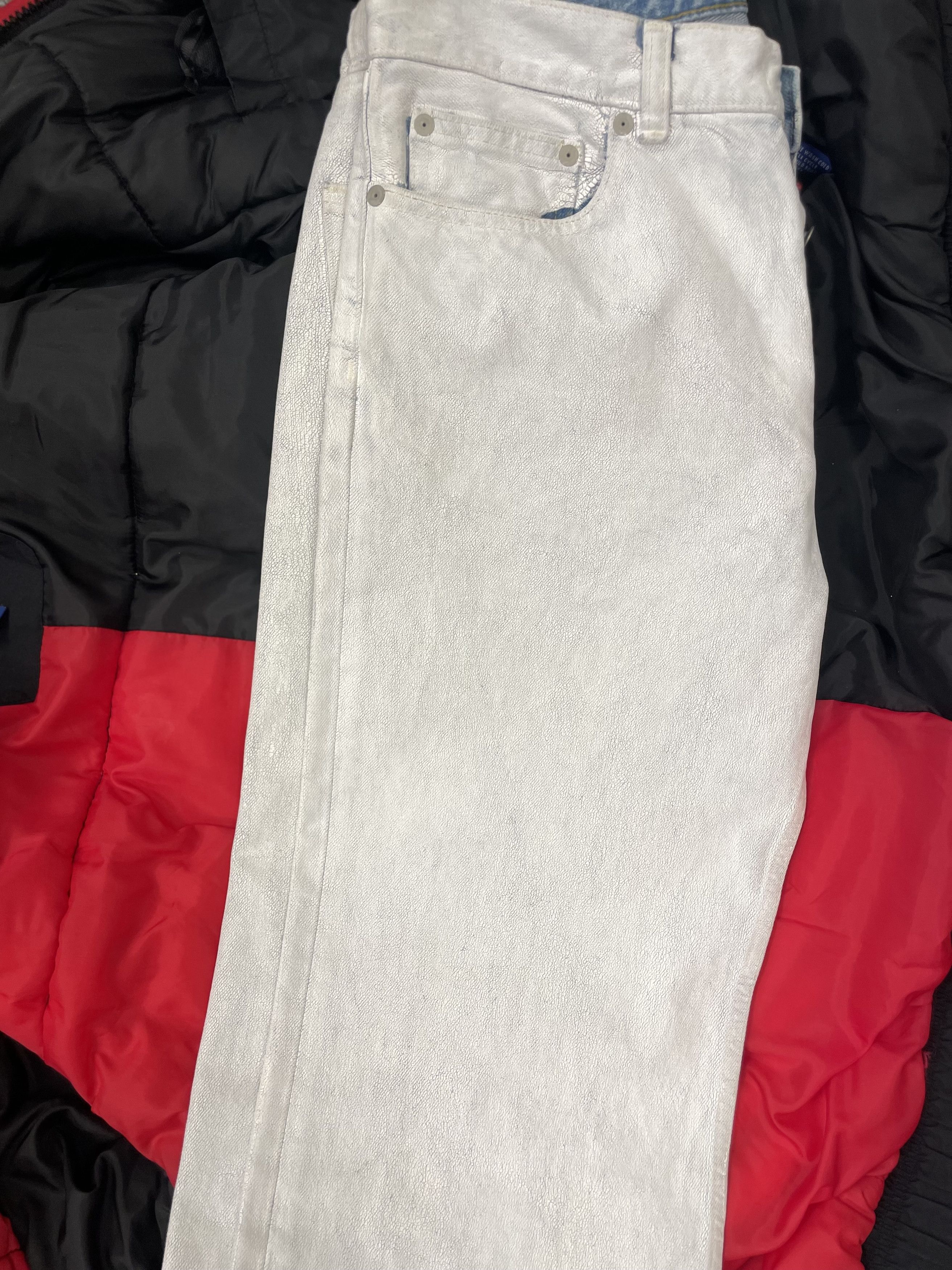 Maison Margiela Maison Margiela Bianchetto Hand Painted Denim Retail: $1090 Size US 32 / EU 48 - 10 Thumbnail
